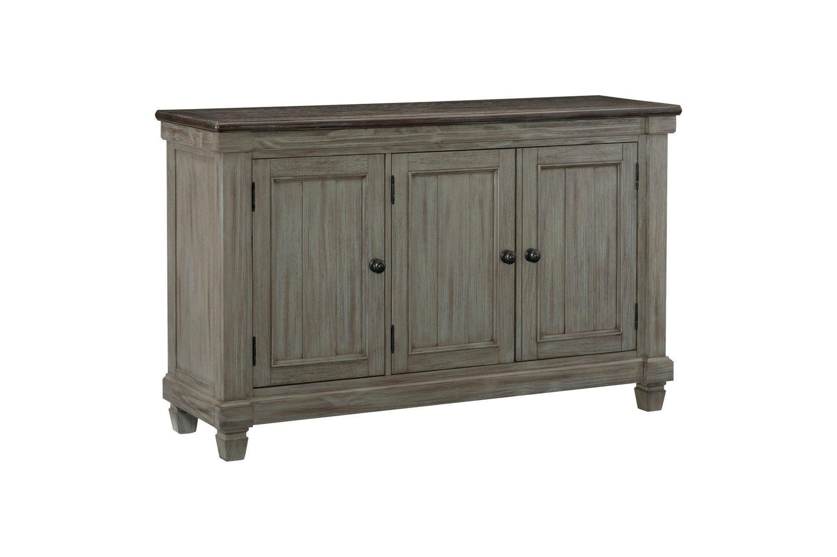 Granby Gray Modern Casual Solid Wood Fabric Upholstered Seat Rectangular Dining Room Set - Ella Furniture
