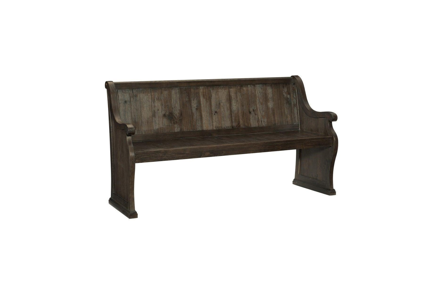 Gloversville Neutral Solid Wood Fabric Upholstered Seat Rectangular Dining Room Set - Ella Furniture
