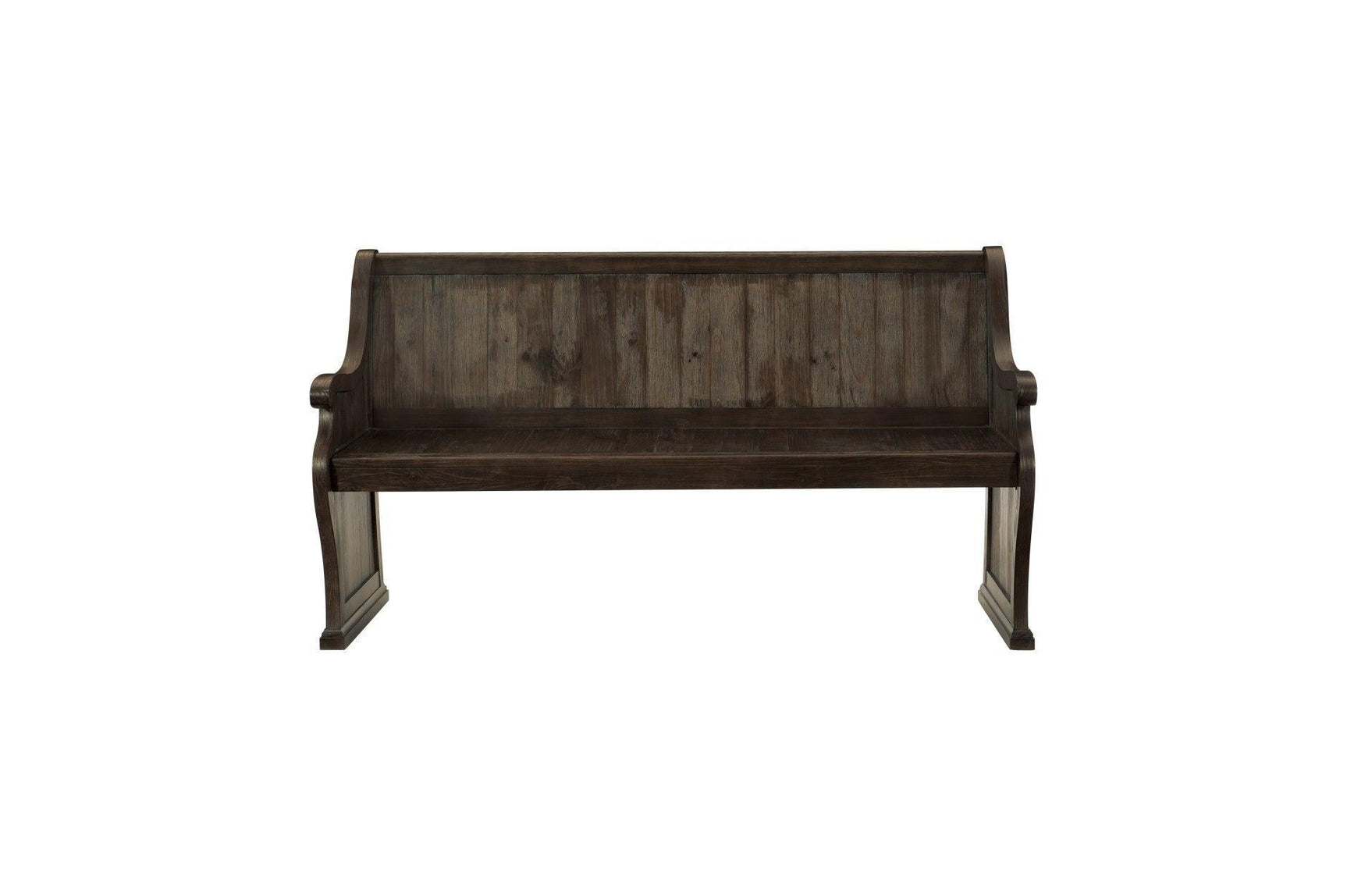 Gloversville Neutral Solid Wood Fabric Upholstered Seat Rectangular Dining Room Set - Ella Furniture