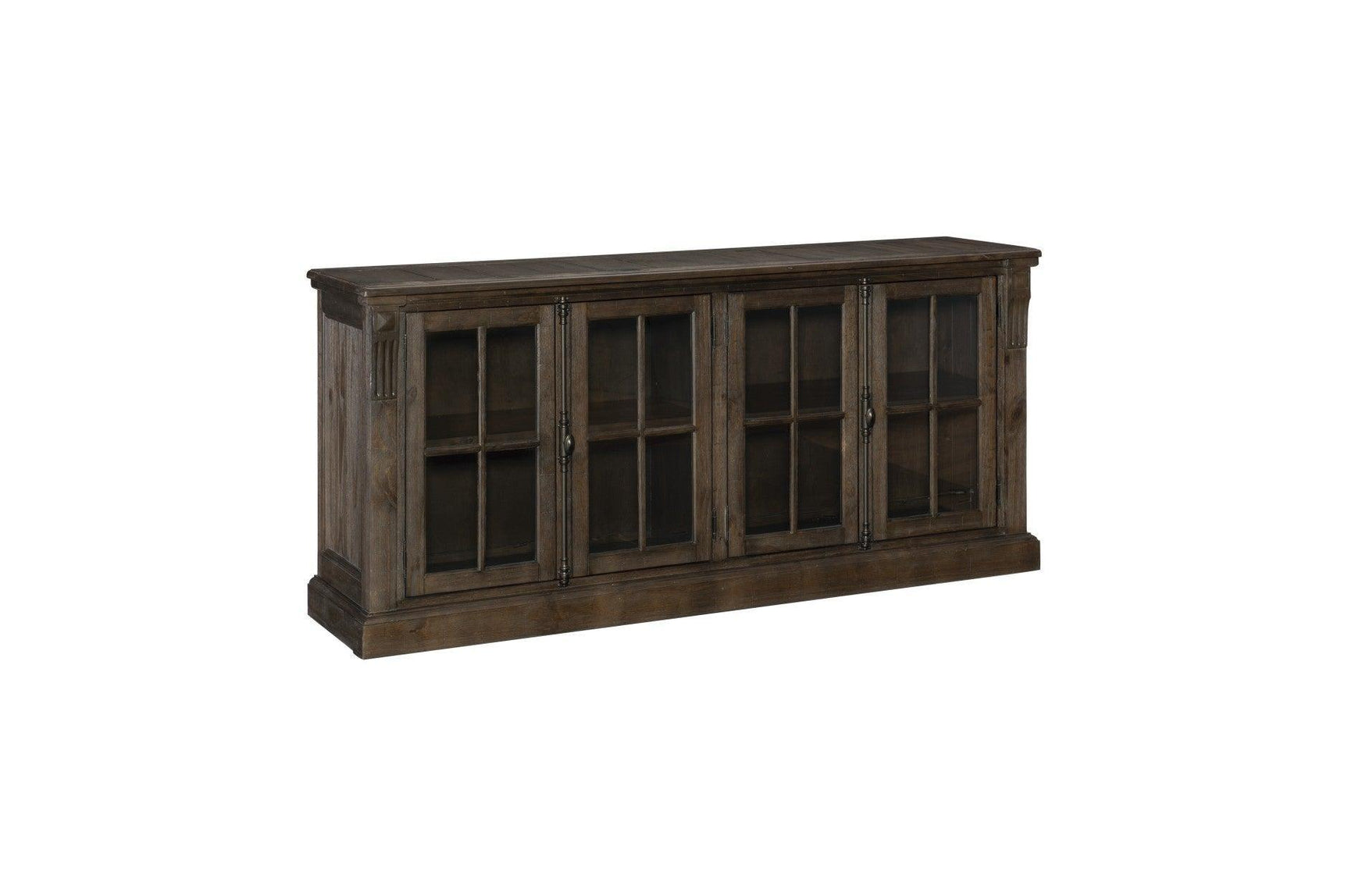 Gloversville Neutral Solid Wood Fabric Upholstered Seat Rectangular Dining Room Set - Ella Furniture