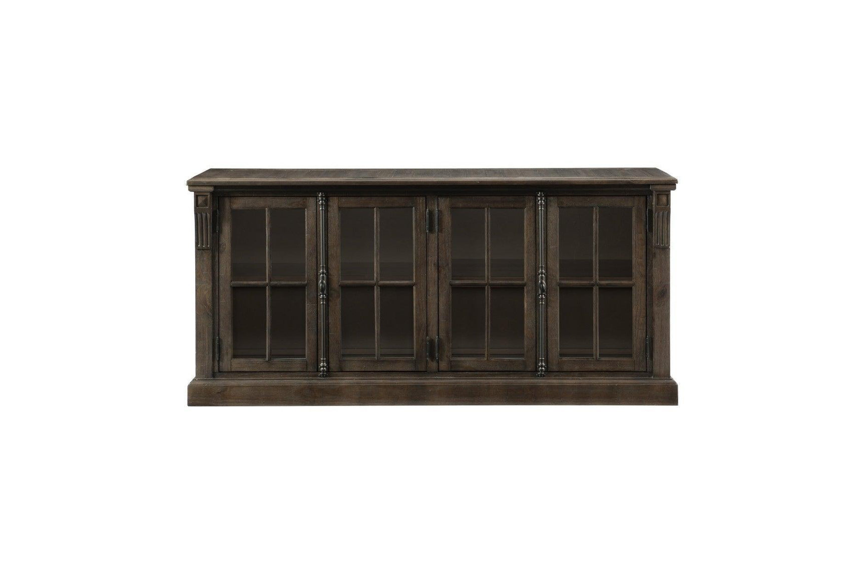 Gloversville Neutral Solid Wood Fabric Upholstered Seat Rectangular Dining Room Set - Ella Furniture