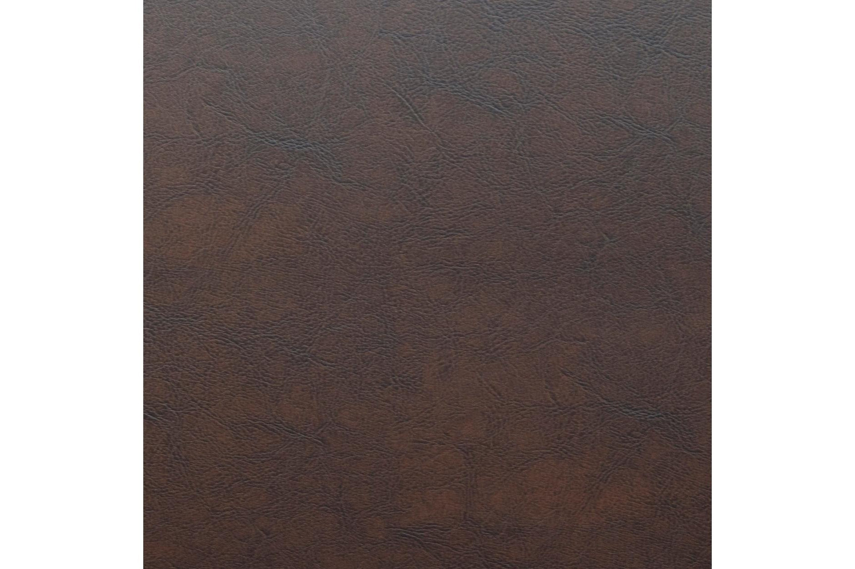 Lordsburg Brown Cherry Classic Solid Wood Faux Leather Upholstered Seat Round Dining Room Set - Ella Furniture