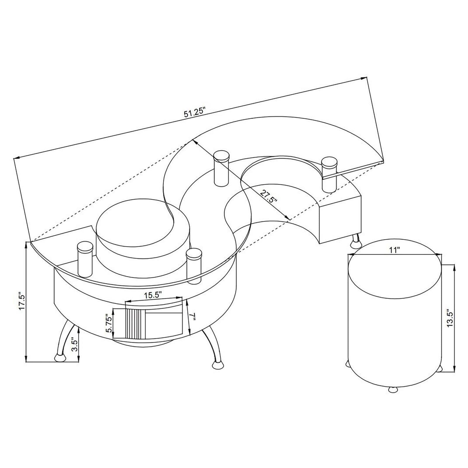 Coffee Table 703400 - Ella Furniture