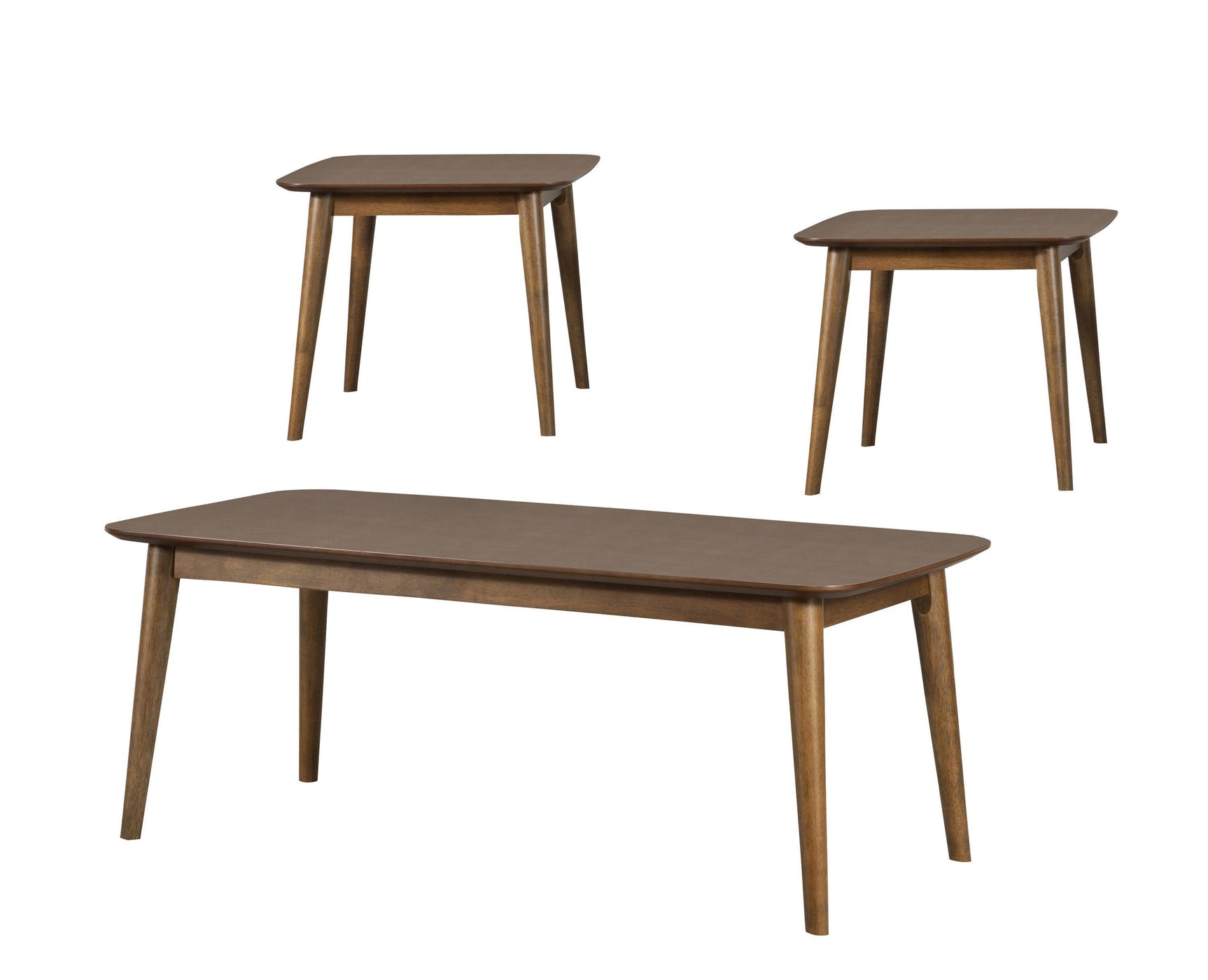 Radley 3-Piece Occasional Set Natural Walnut - Ella Furniture