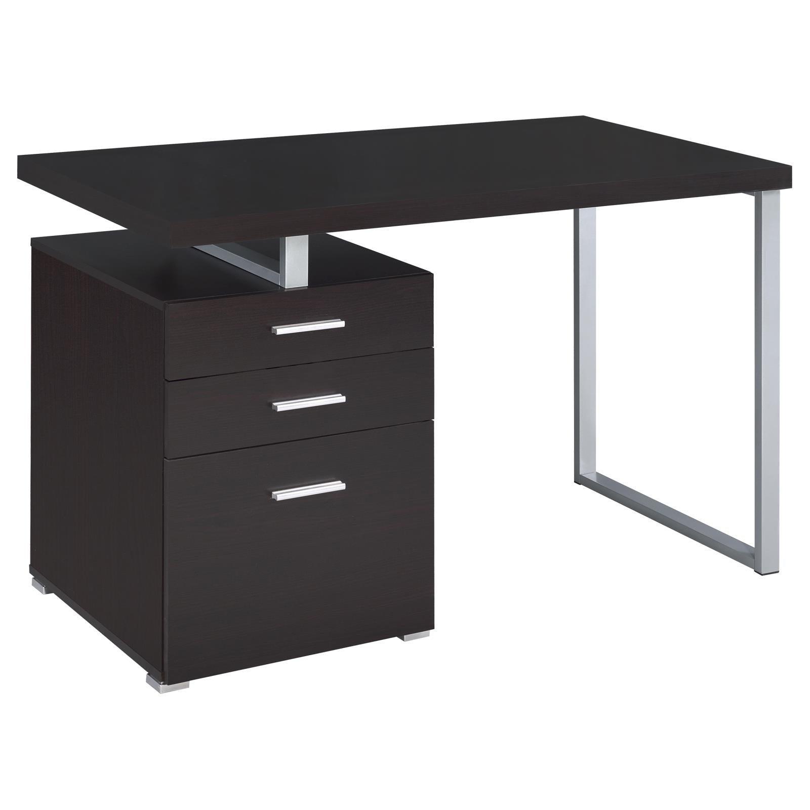 Brennan Cappucino Desk Office Desk - Ella Furniture