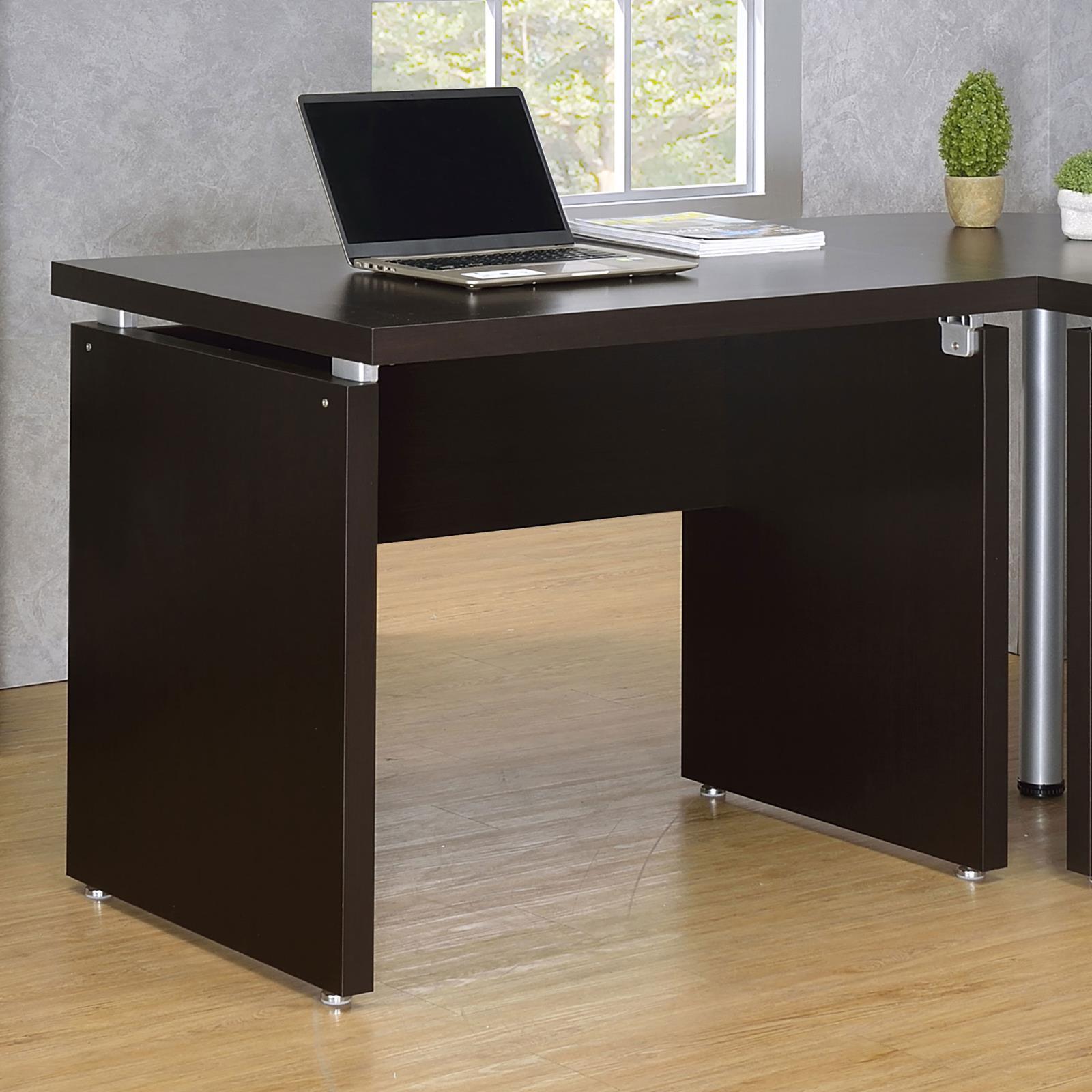 Skylar Warm Cappuncino Desk Return - Ella Furniture