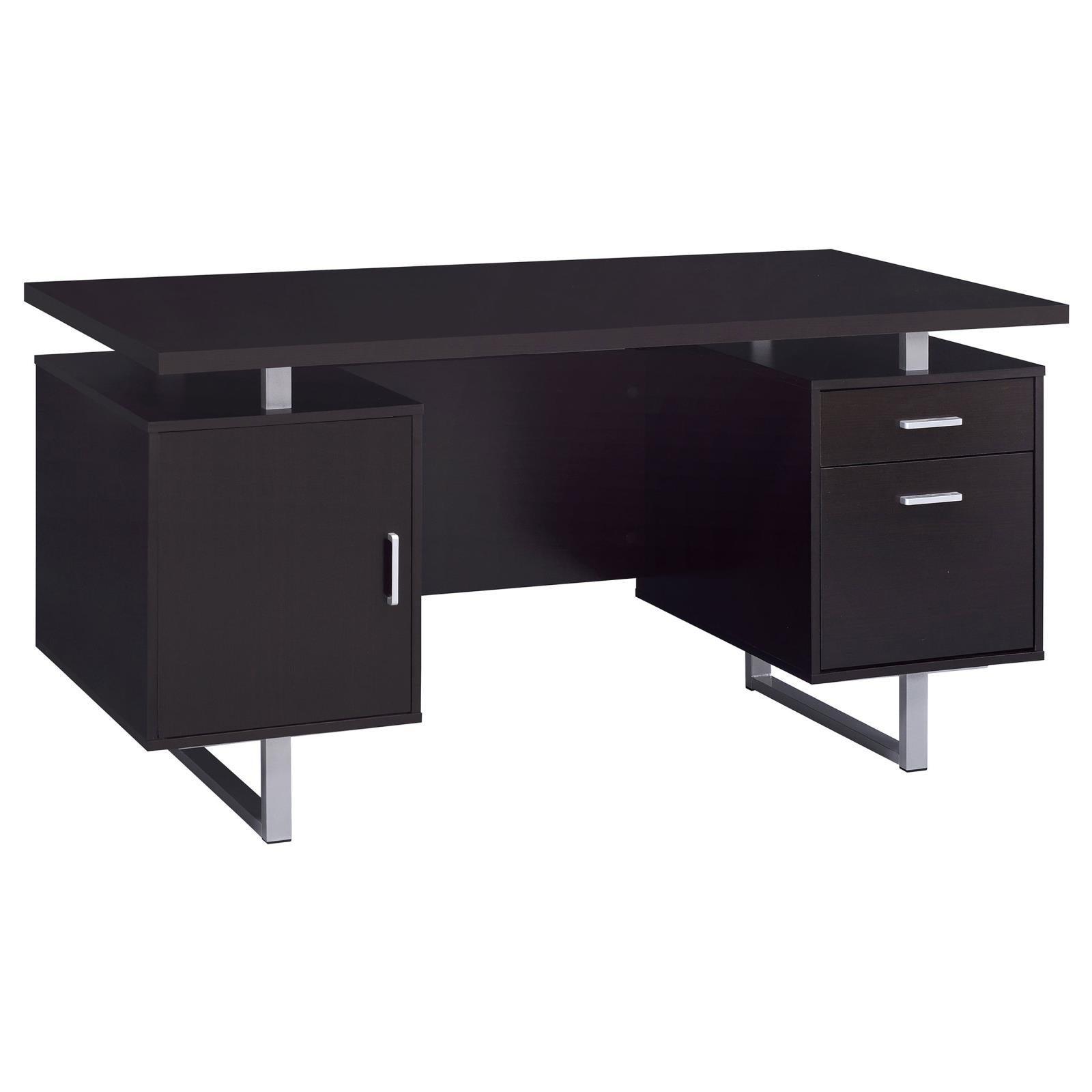 Lawtey Cappucino Office Desk - Ella Furniture