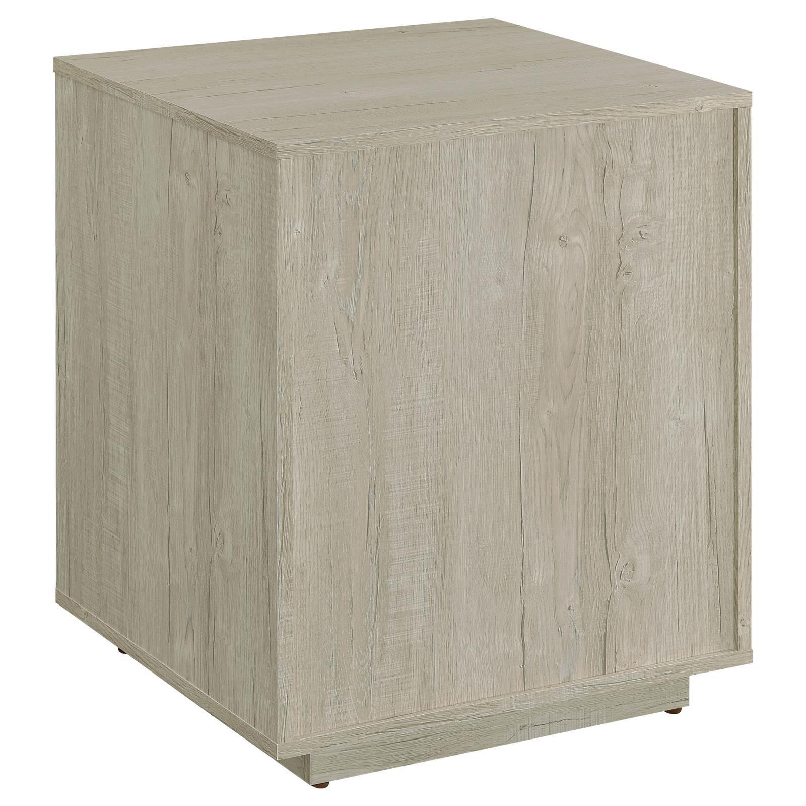 Loomis Natural Driftwood File Cabinet - Ella Furniture