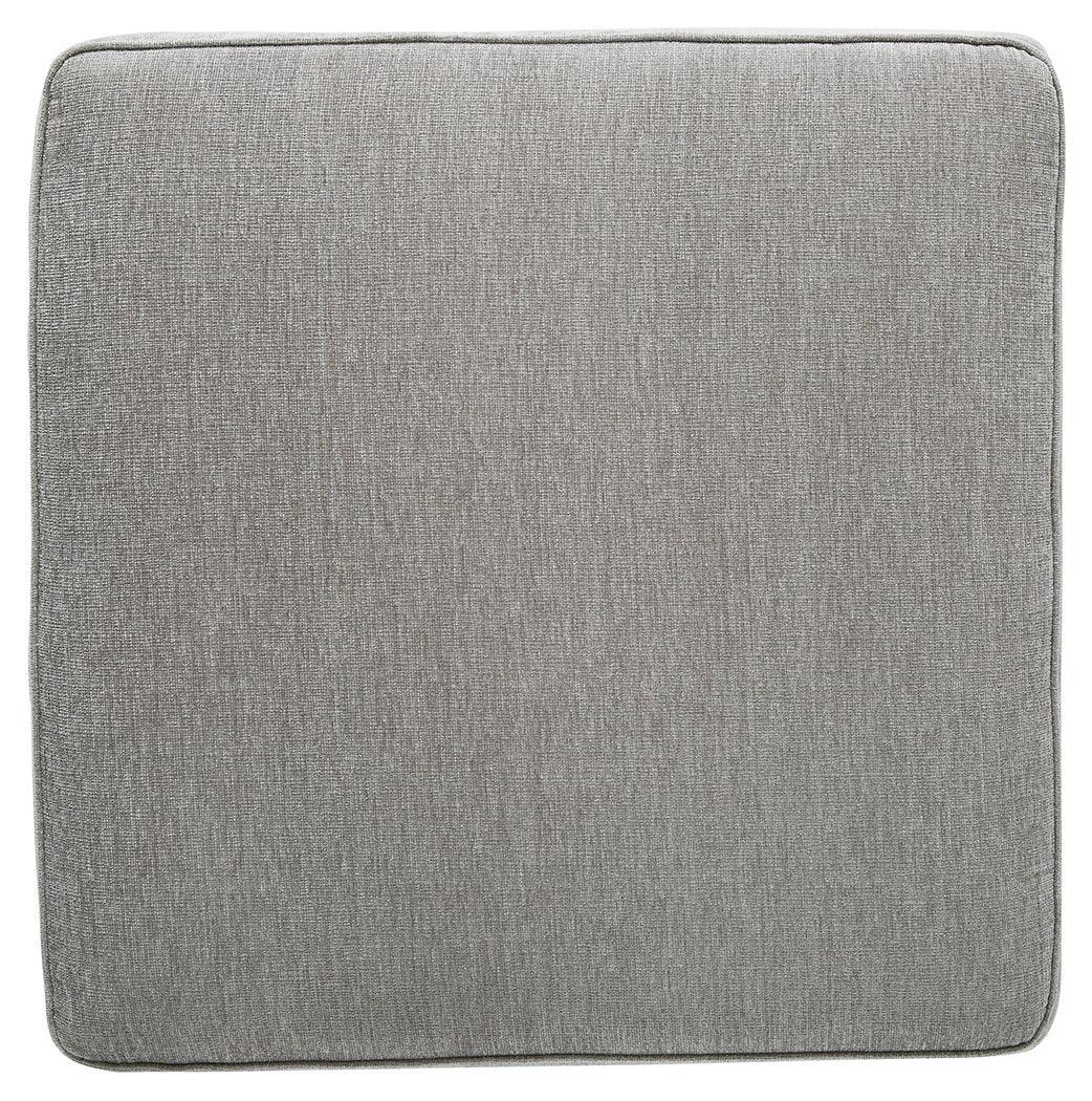 Altari Alloy Chenille Oversized Accent Ottoman - Ella Furniture