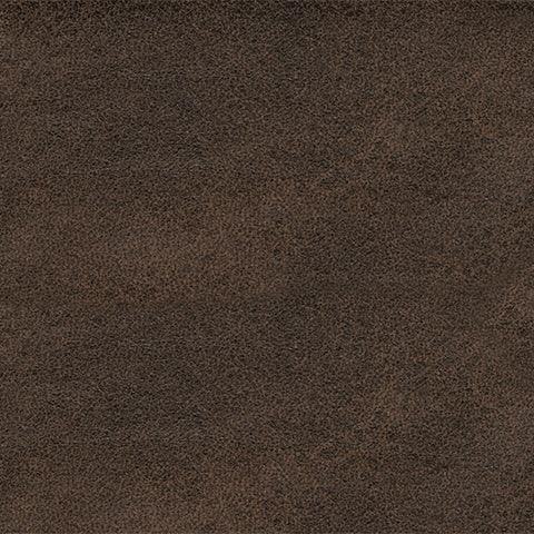 Abalone Chocolate Faux Leather Oversized Accent Ottoman - Ella Furniture