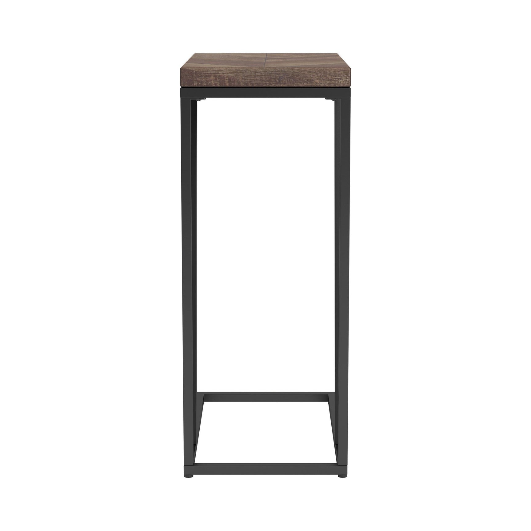 Sergio Chevron Rectangular Accent Table Tobacco - Ella Furniture