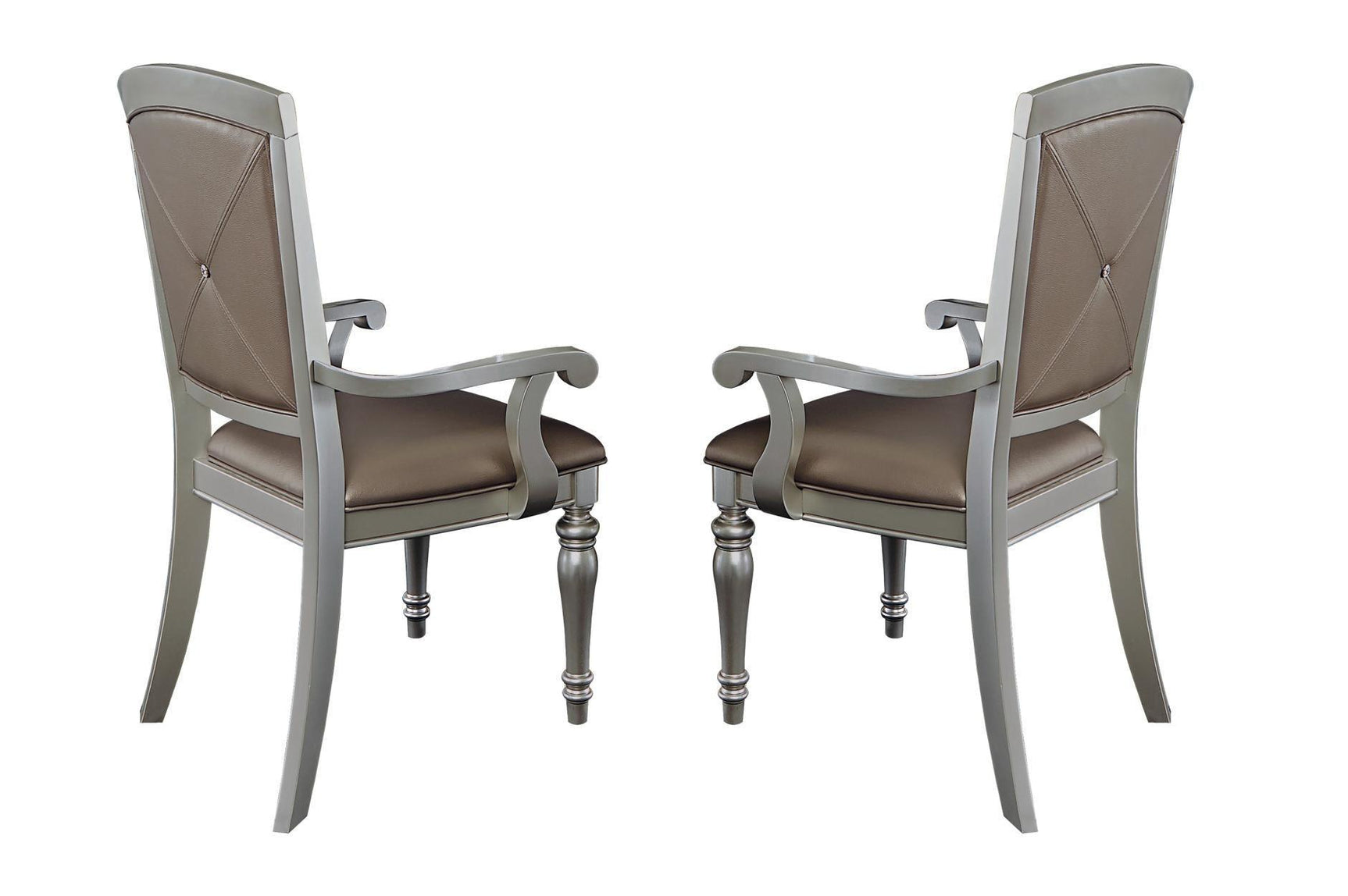 Orsina Pearl Modern Contemporary Faux Leather Upholstered Seat Rectangular Dining Room Set - Ella Furniture
