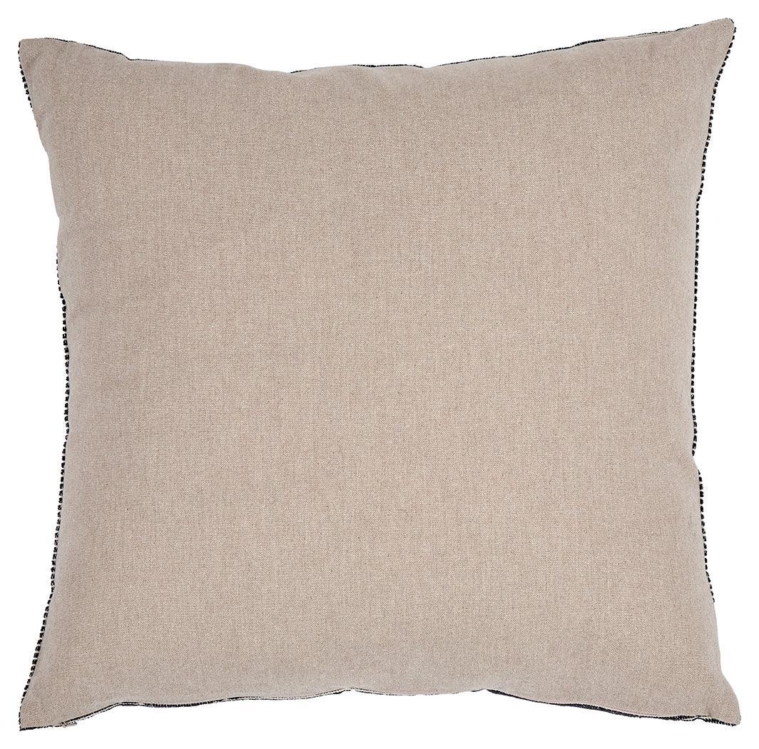 Edelmont Black/linen Pillow (Set Of 4) - Ella Furniture