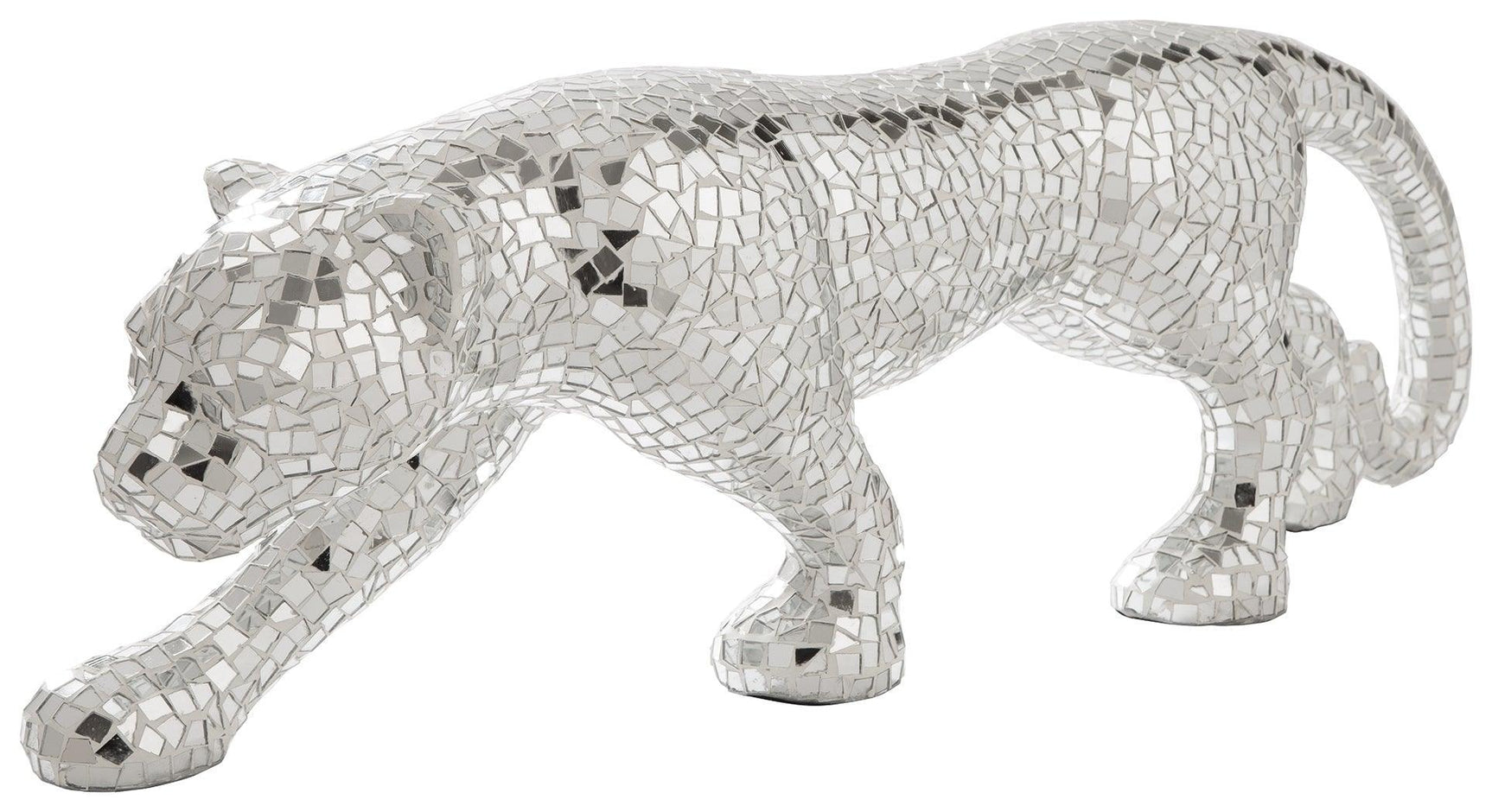 Drice Mirror Panther Sculpture - Ella Furniture