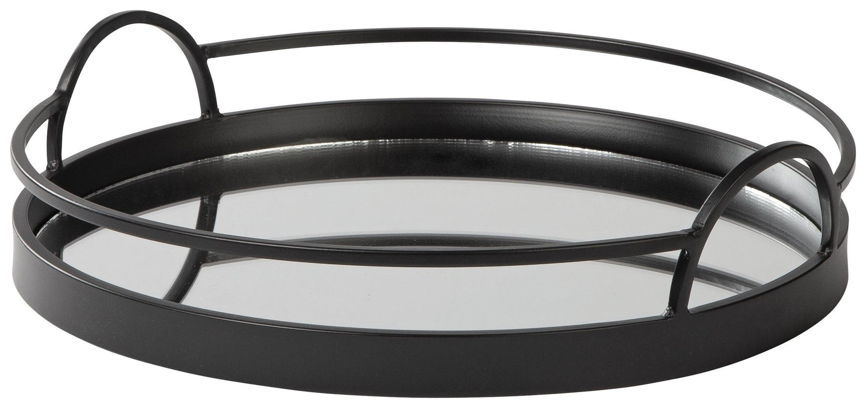 Adria Black Tray - Ella Furniture