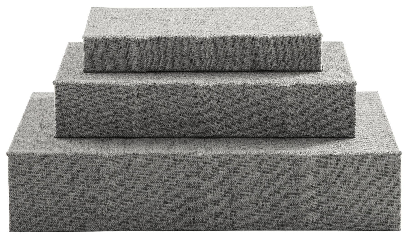 Jolina Gray Box (Set Of 3) - Ella Furniture