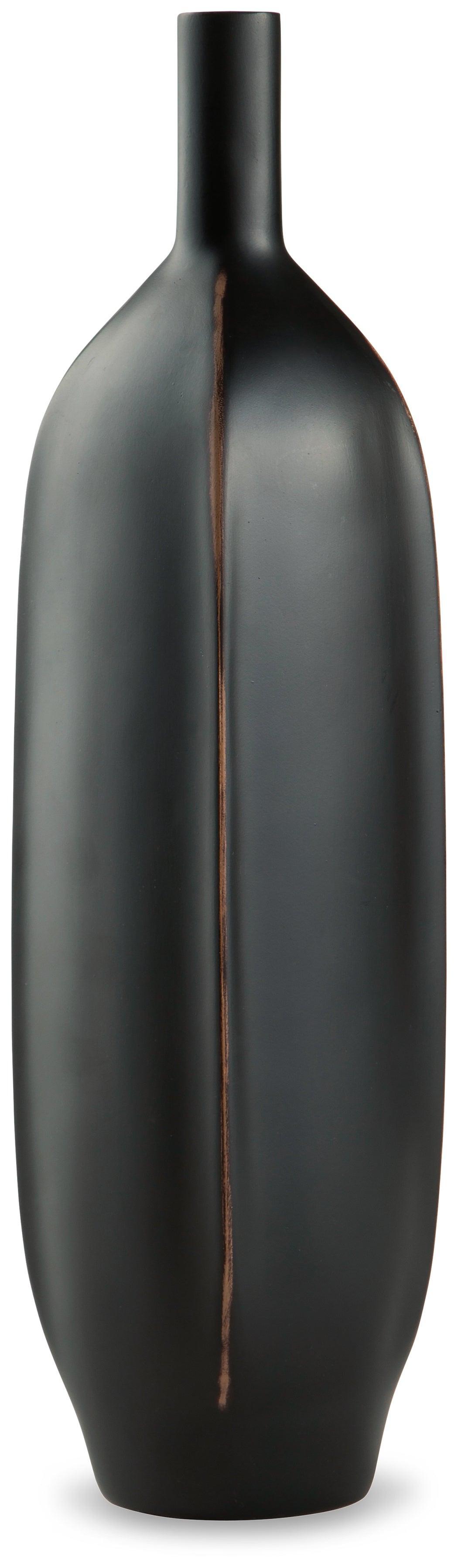 Rhaveney Black Vase (Set Of 3) - Ella Furniture