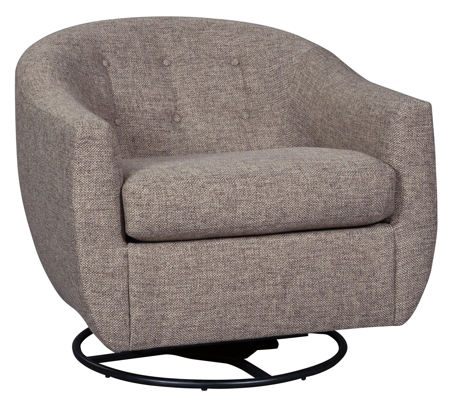 Upshur Taupe Accent Chair - Ella Furniture
