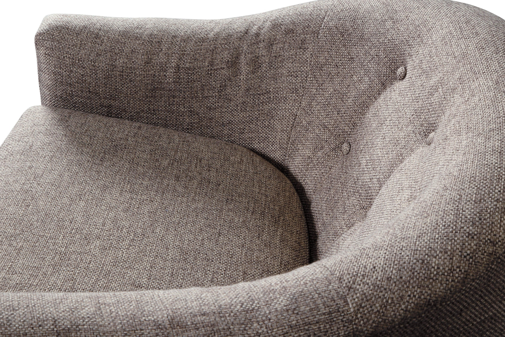 Upshur Taupe Accent Chair - Ella Furniture