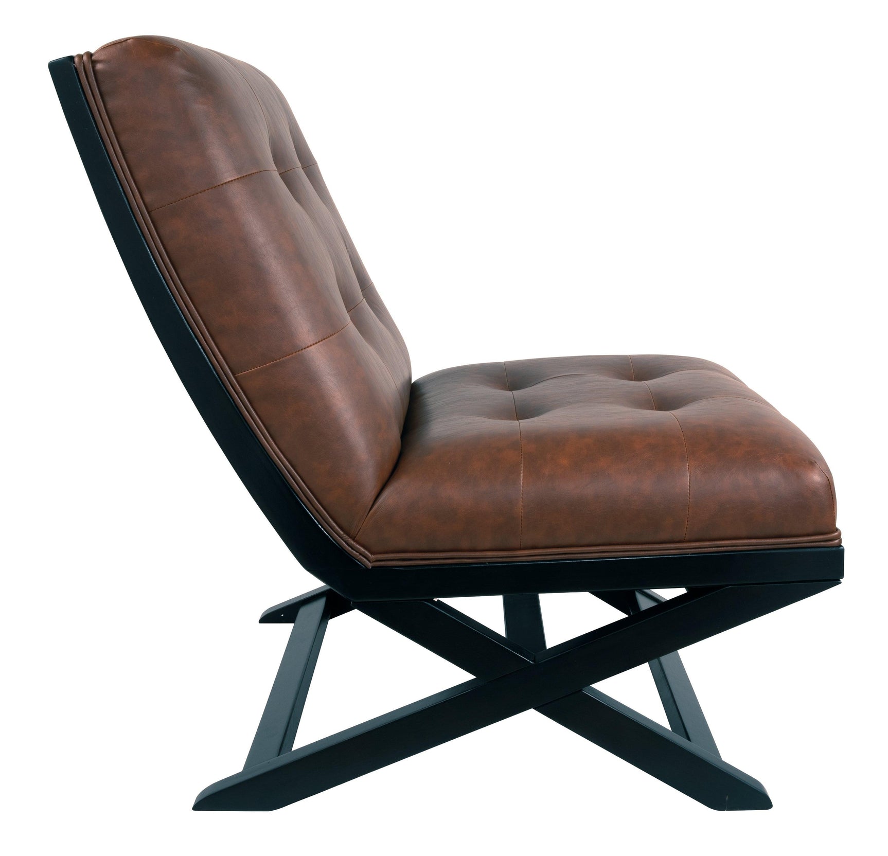 Sidewinder Brown Accent Chair - Ella Furniture