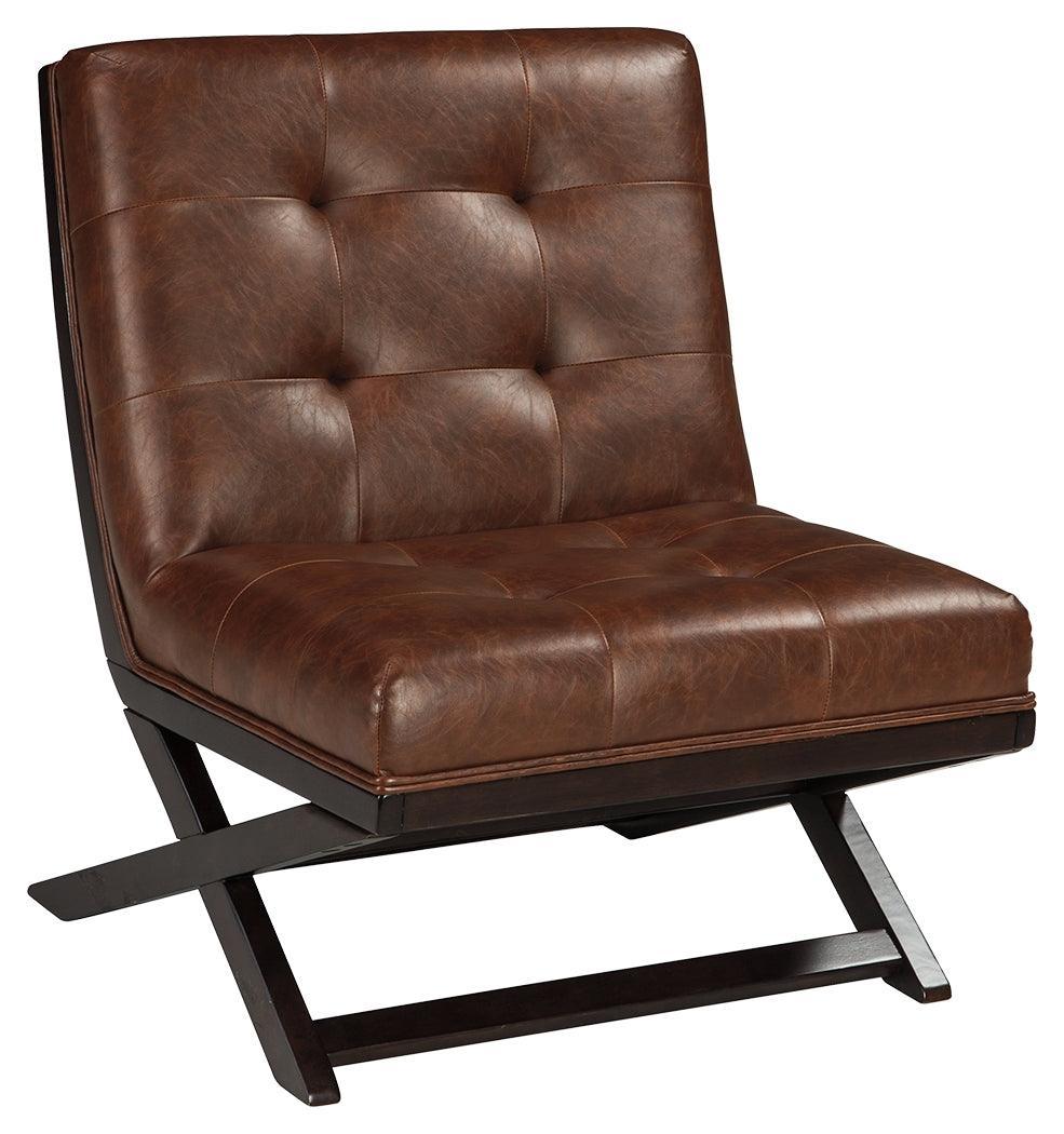 Sidewinder Brown Accent Chair - Ella Furniture