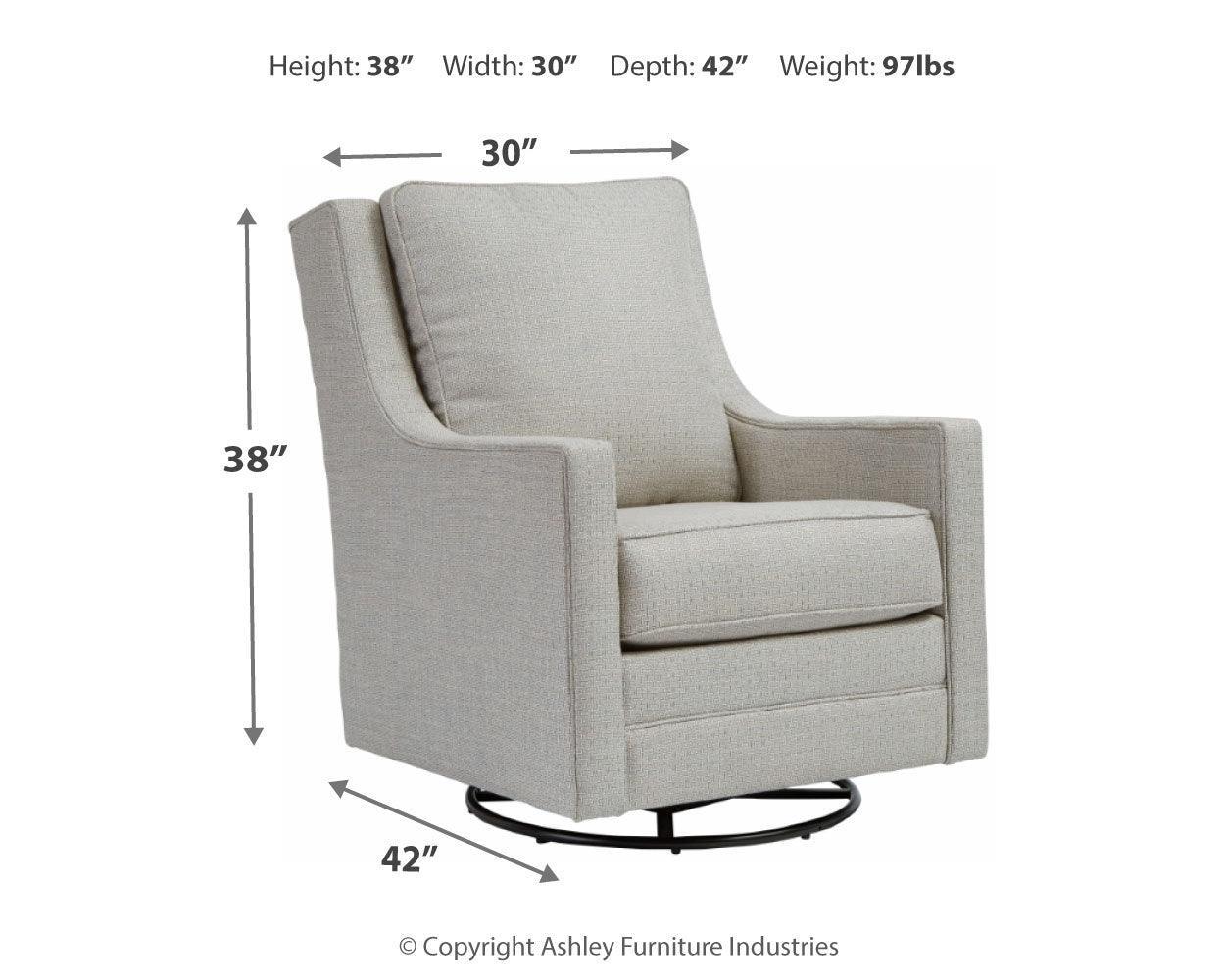 Kambria Frost Accent Chair - Ella Furniture