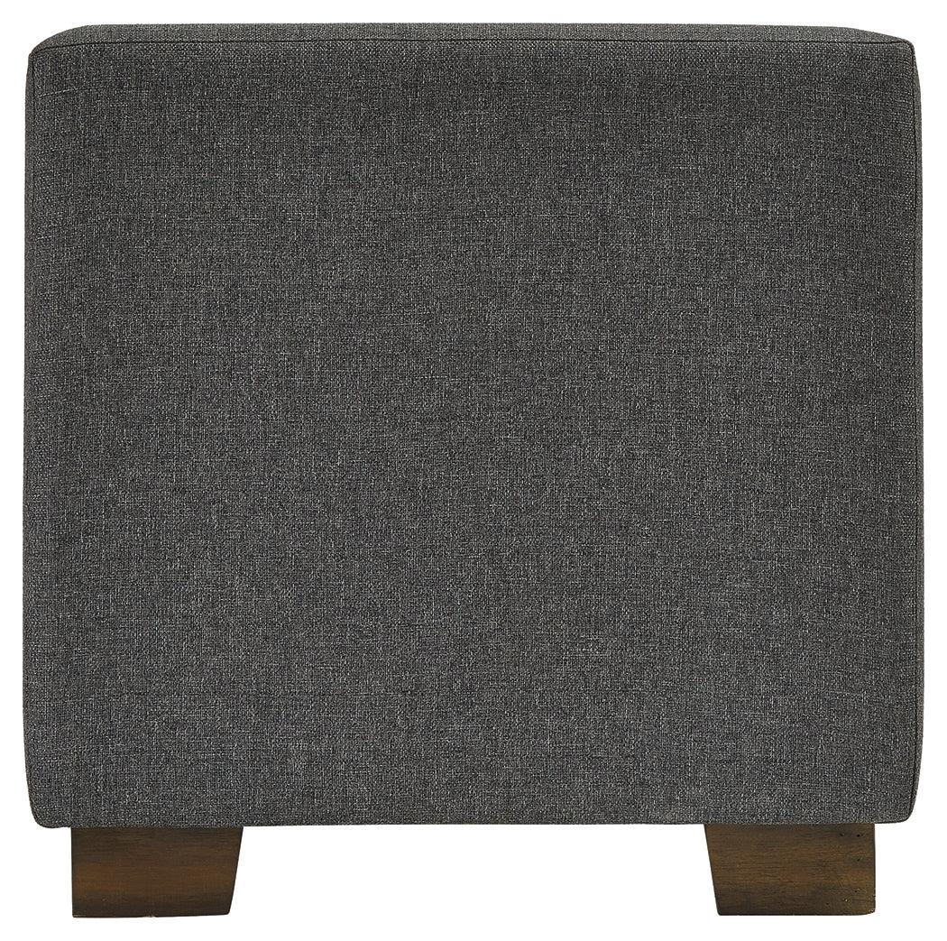 Cortwell Gray Storage Bench - Ella Furniture
