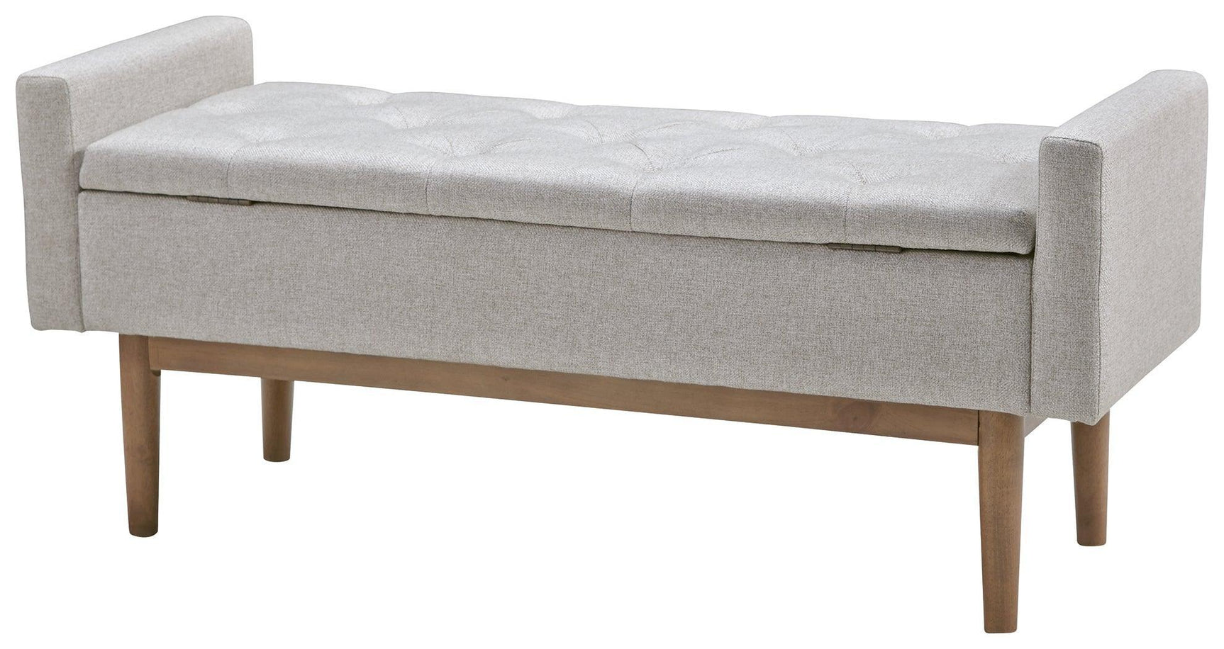 Briarson Beige/brown Storage Bench - Ella Furniture