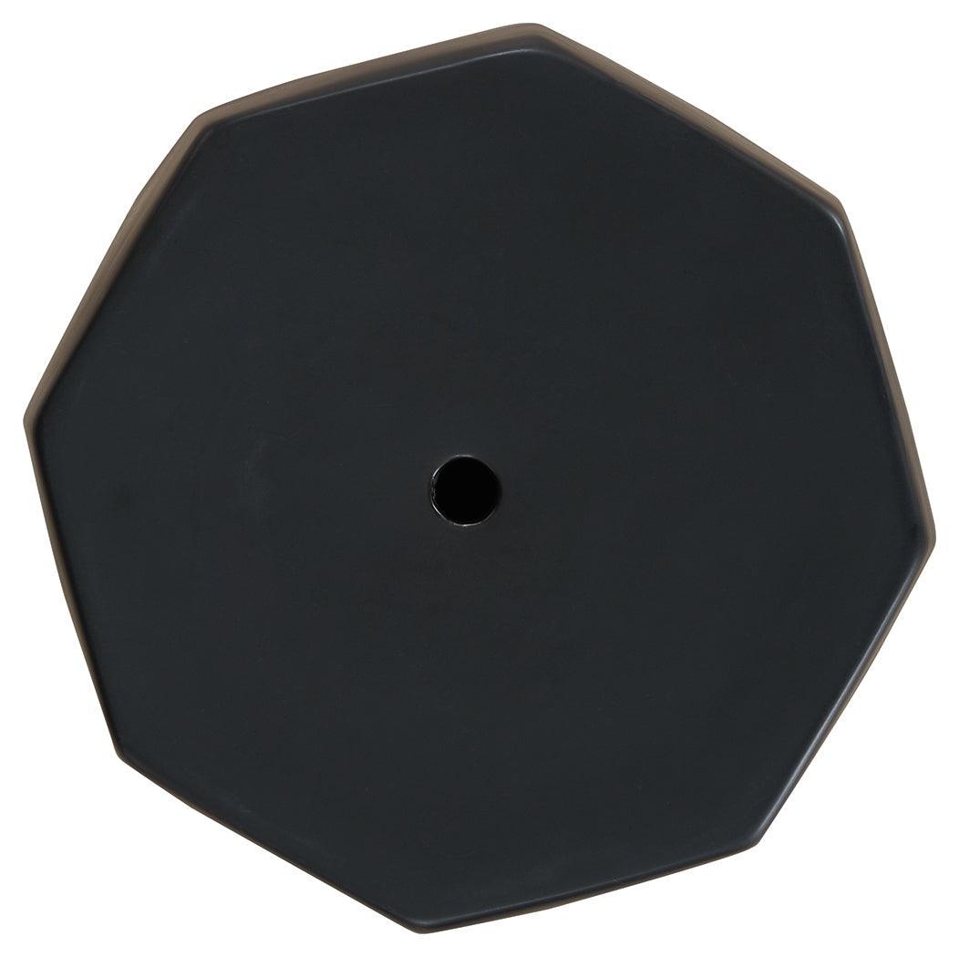 Rhysworth Black Stool - Ella Furniture