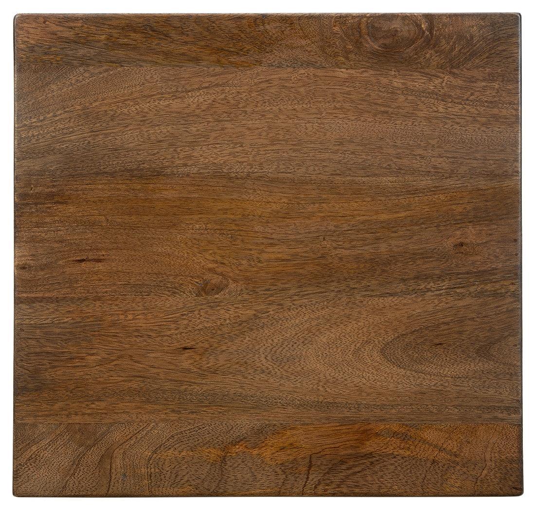 Trailbend Brown/gunmetal Accent Table - Ella Furniture