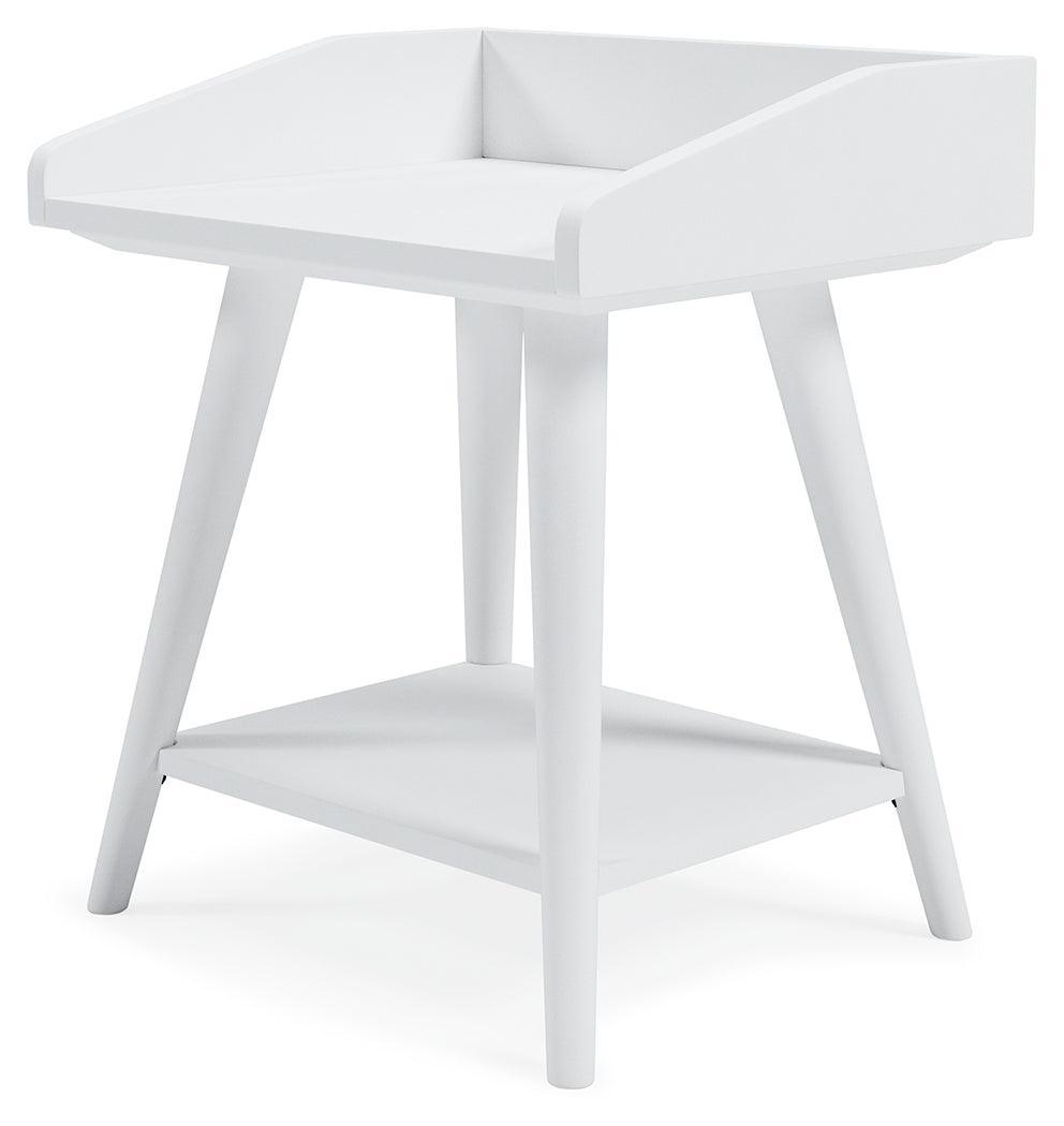 Blariden White Accent Table - Ella Furniture