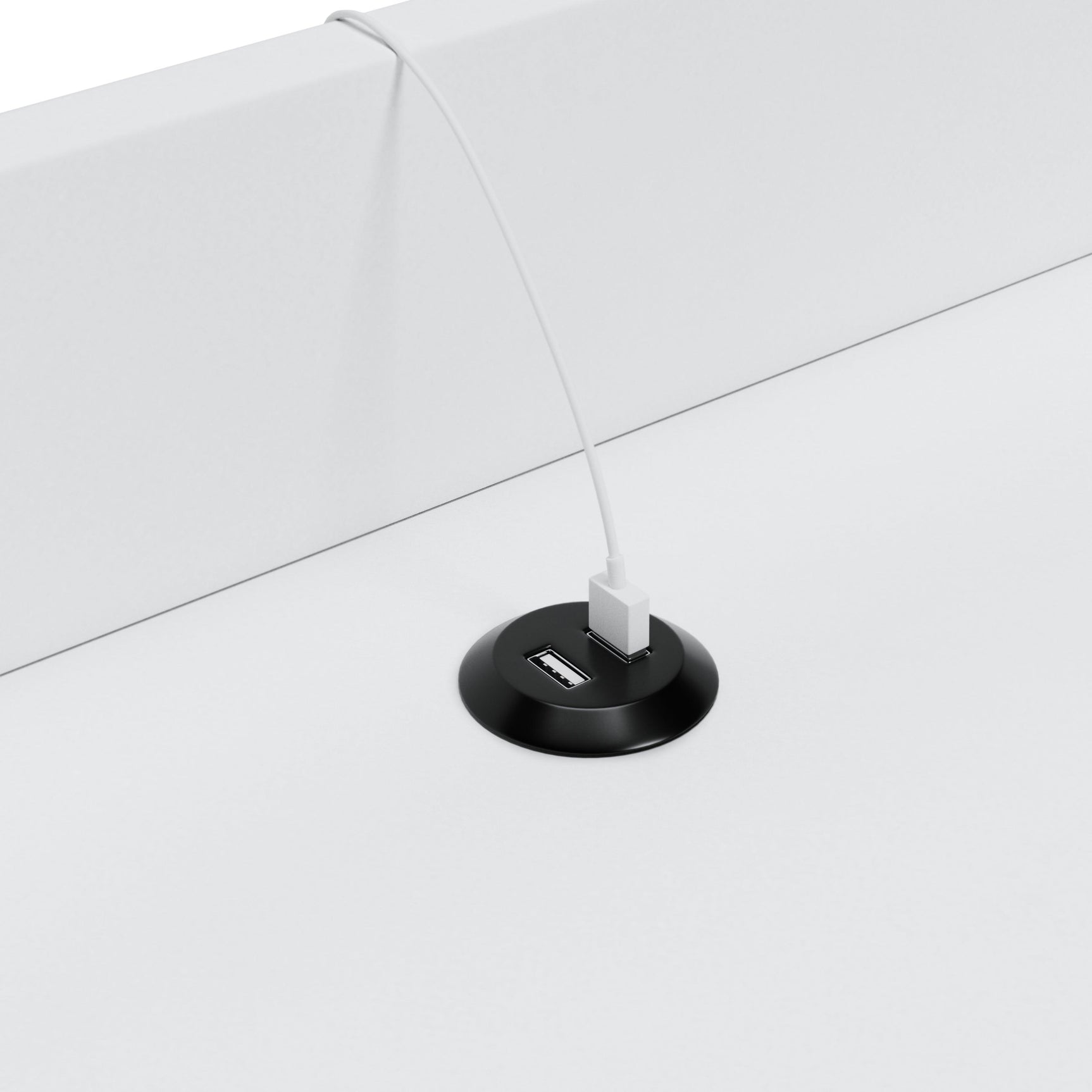 Blariden White Accent Table - Ella Furniture