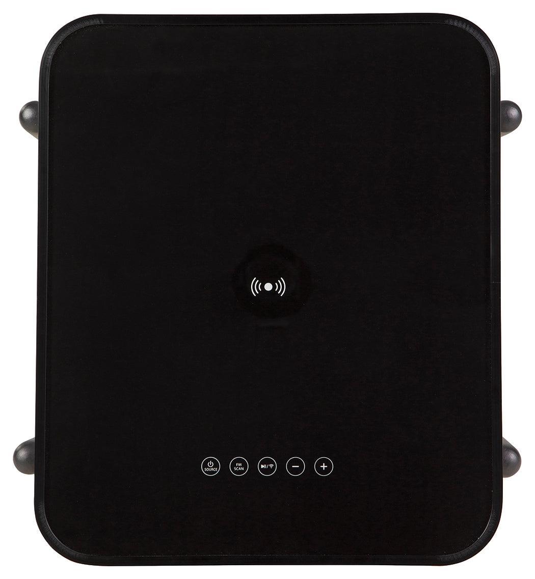 Jorvalee Gray/black Accent Table - Ella Furniture