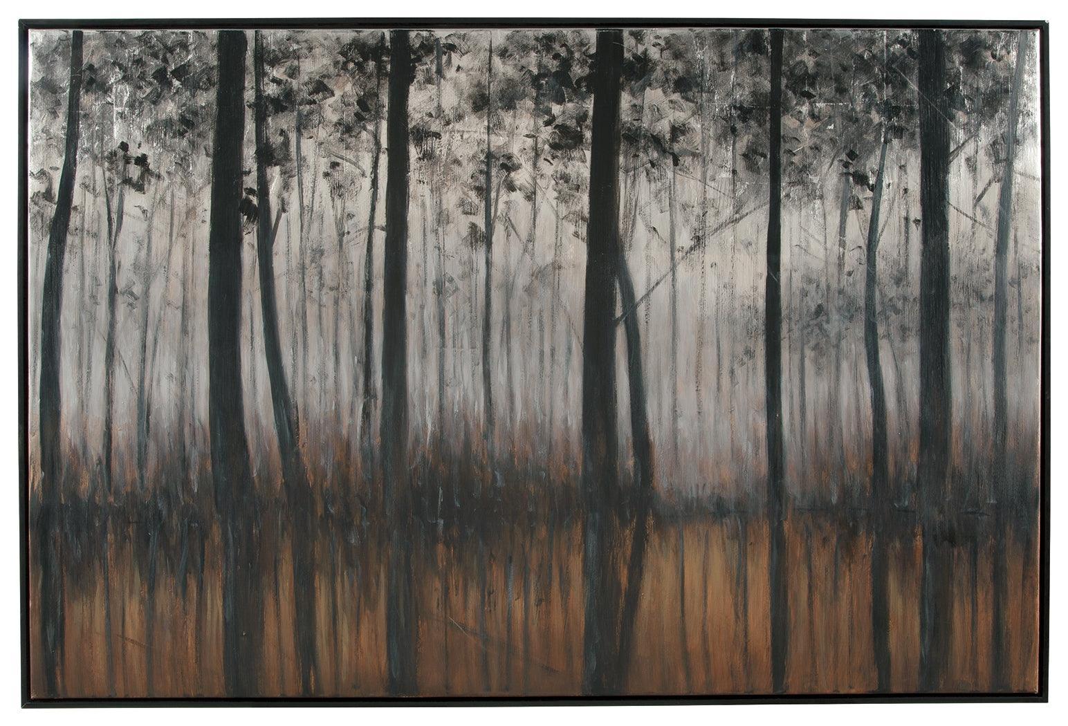 Side view of Philyra 72x48 contemporary canvas wall art