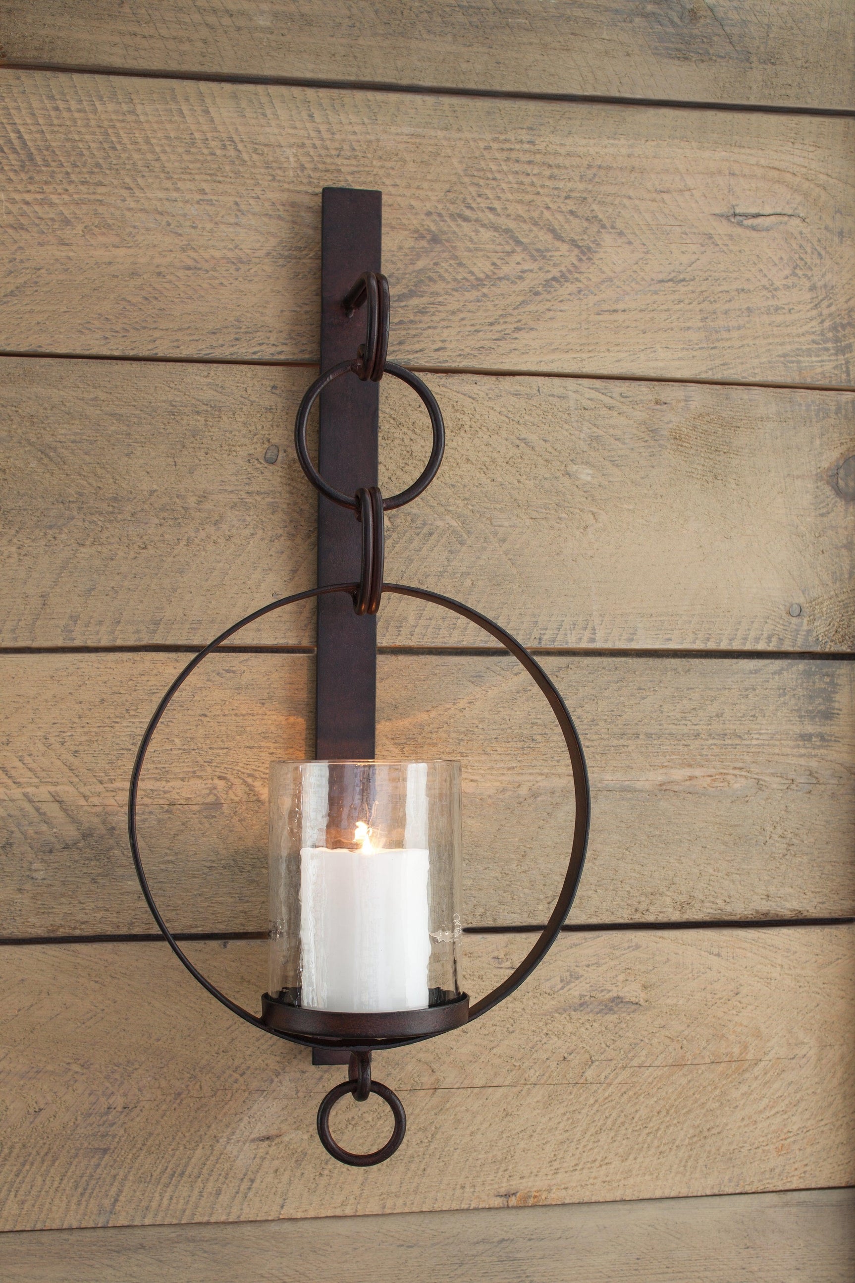Ogaleesha Brown Wall Sconce - Ella Furniture
