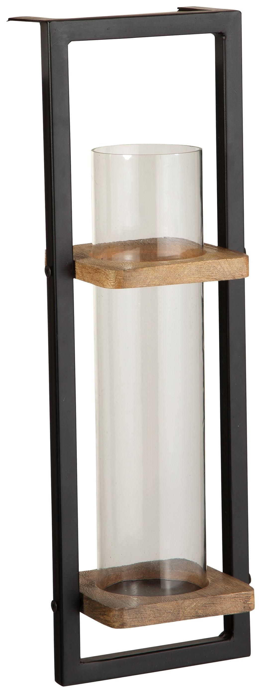 Colburn Natural/black Wall Sconce - Ella Furniture