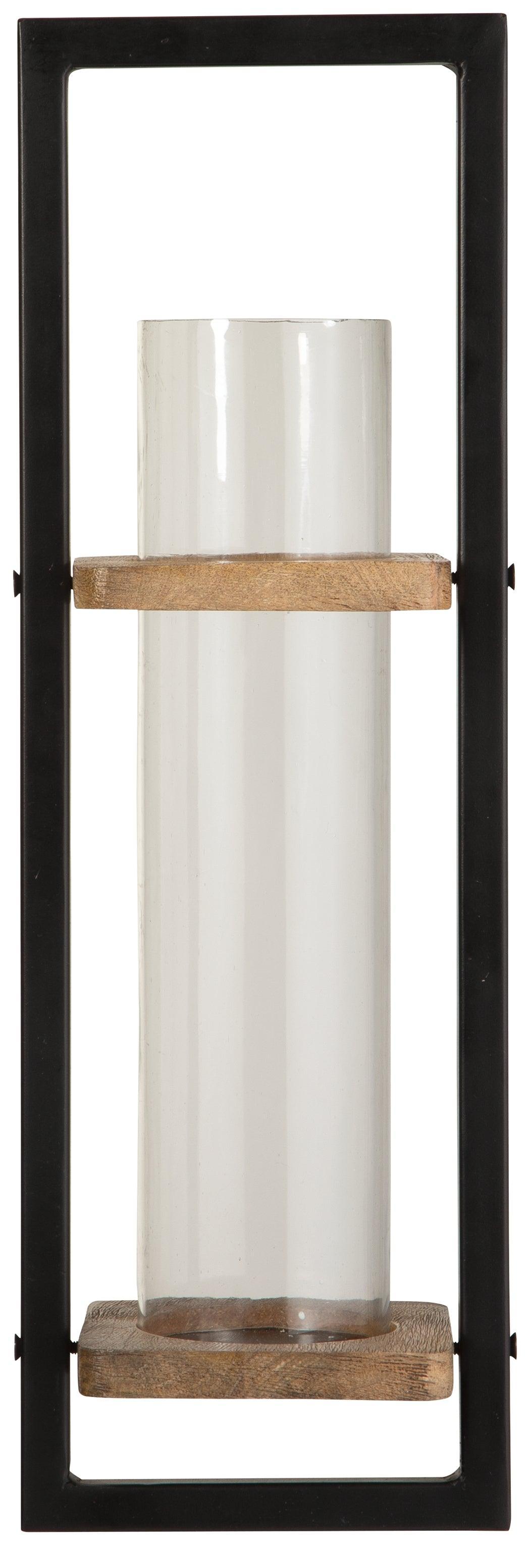 Colburn Natural/black Wall Sconce - Ella Furniture