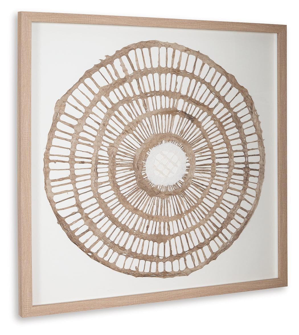 Brockham Brown Wall Decor - Ella Furniture