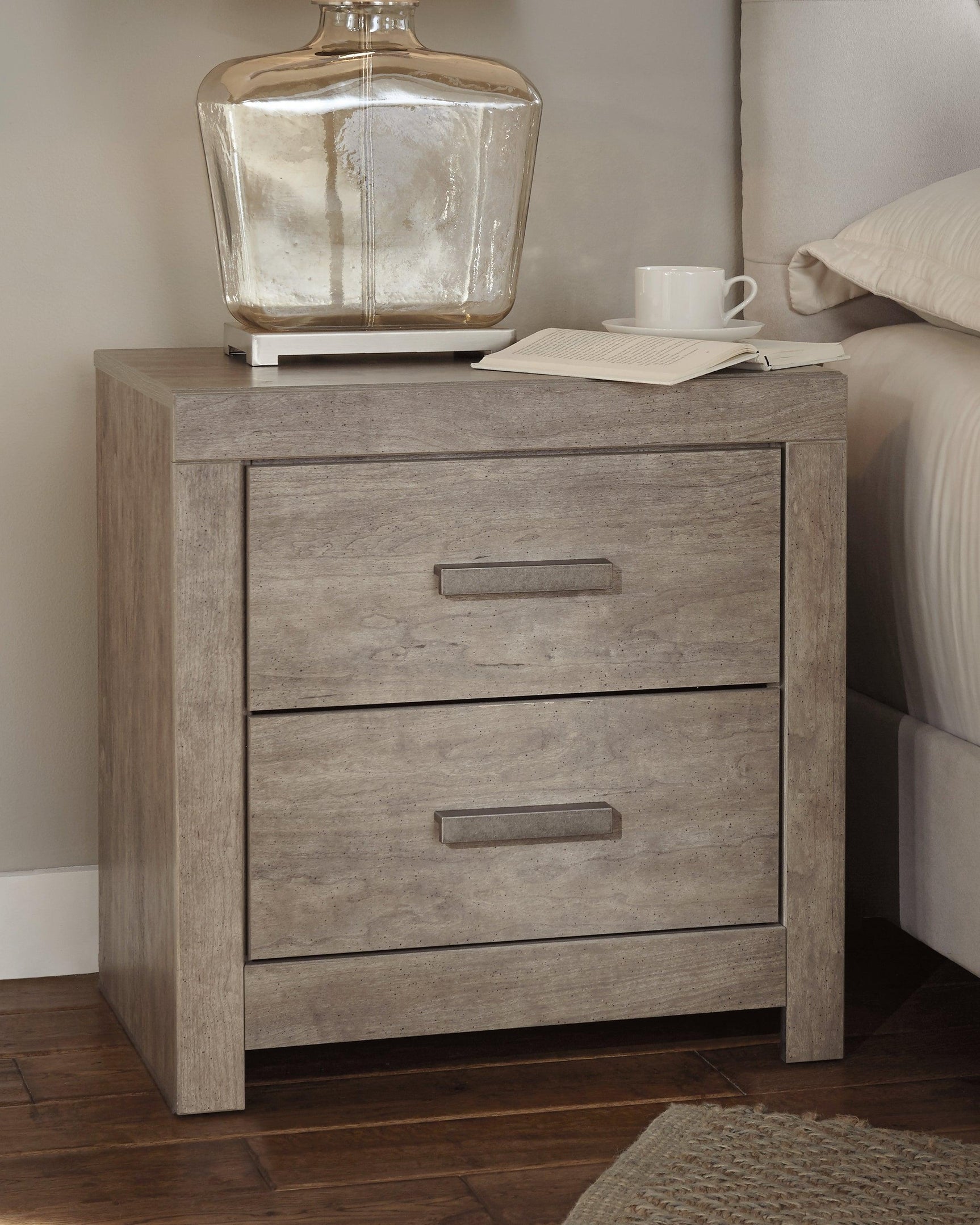 Culverbach Gray Nightstand - Ella Furniture