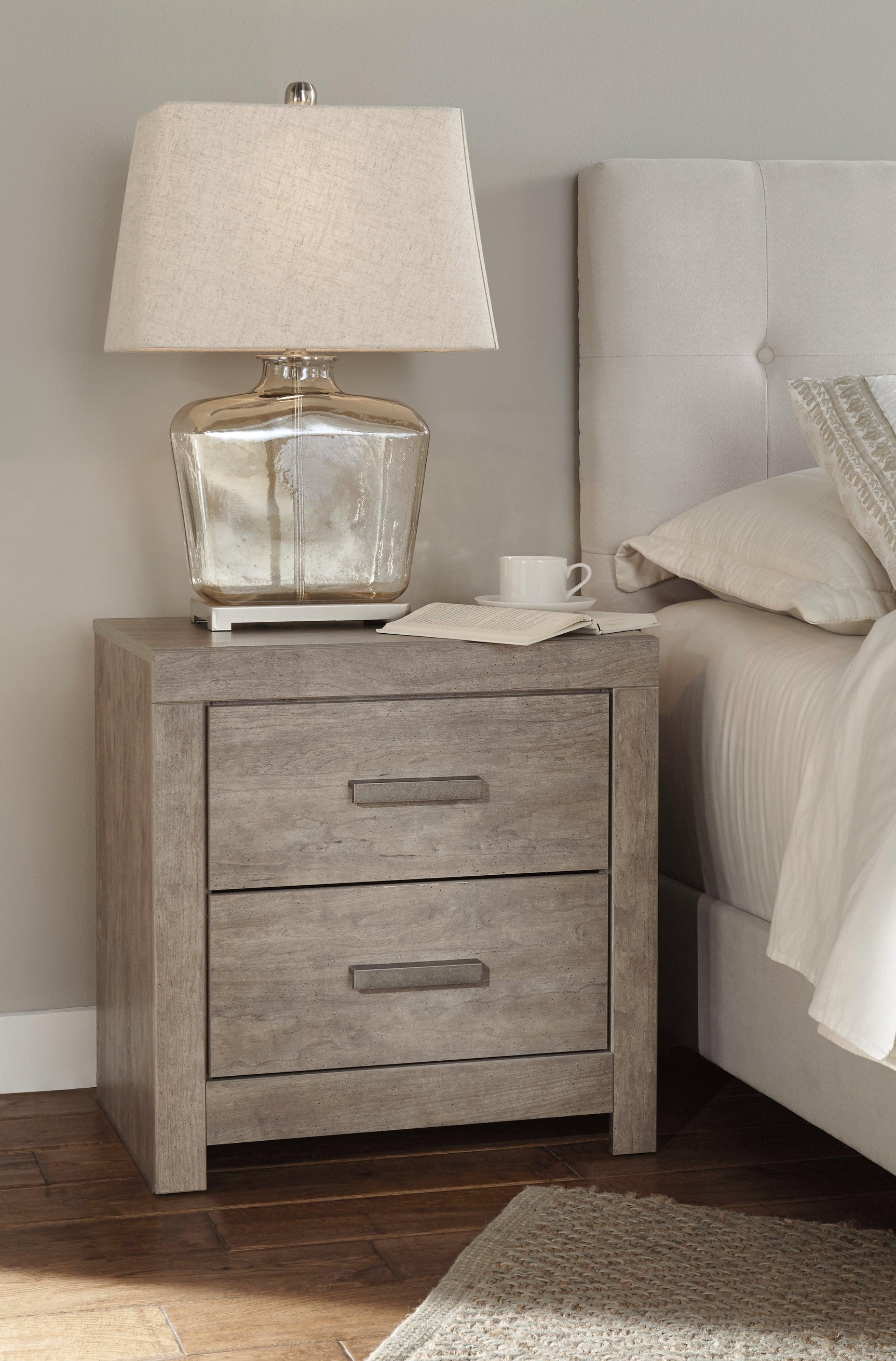 Culverbach Gray Nightstand - Ella Furniture