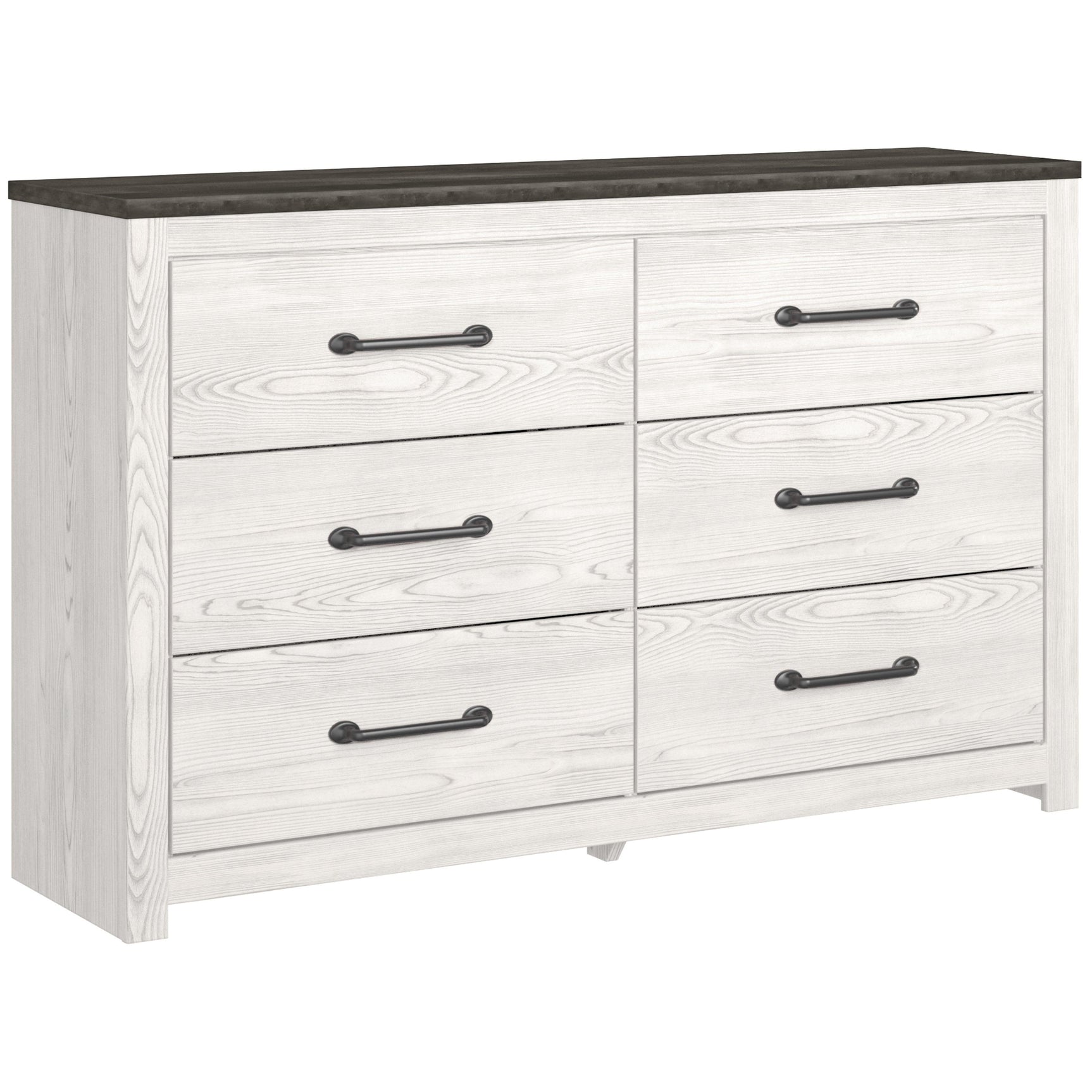 Gerridan White/Gray Dresser And Mirror - Ella Furniture