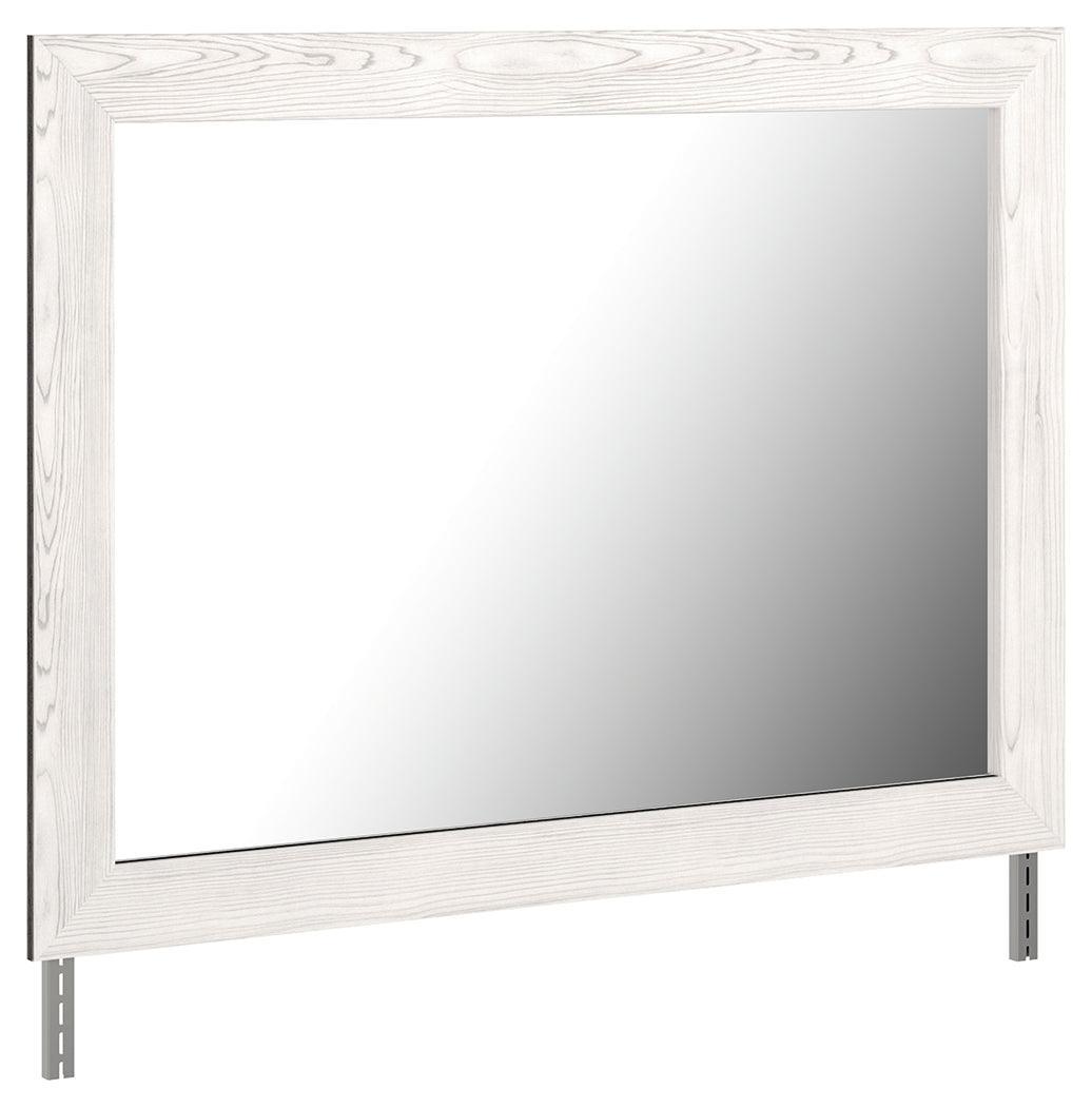 Gerridan White/Gray Dresser And Mirror - Ella Furniture