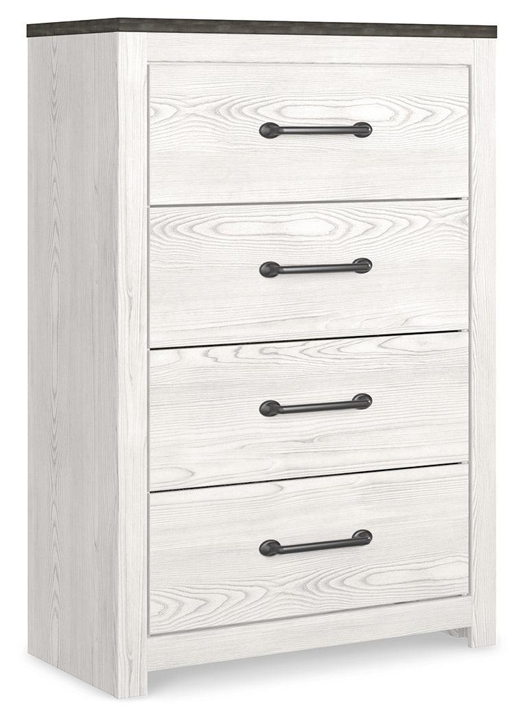 Gerridan White/Gray Chest Of Drawers - Ella Furniture