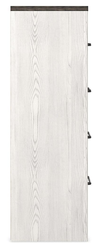 Gerridan White/Gray Chest Of Drawers - Ella Furniture