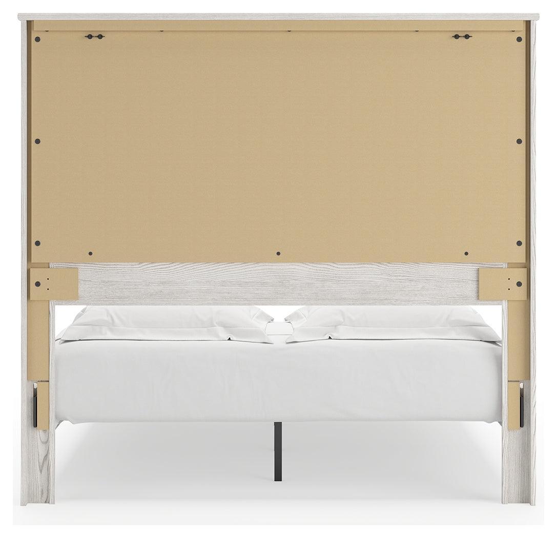 Gerridan White/Gray Queen Panel Bed B1190B7 - Ella Furniture