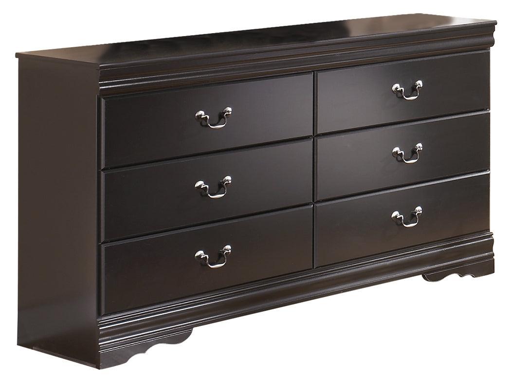 Huey Vineyard Black Dresser - Ella Furniture