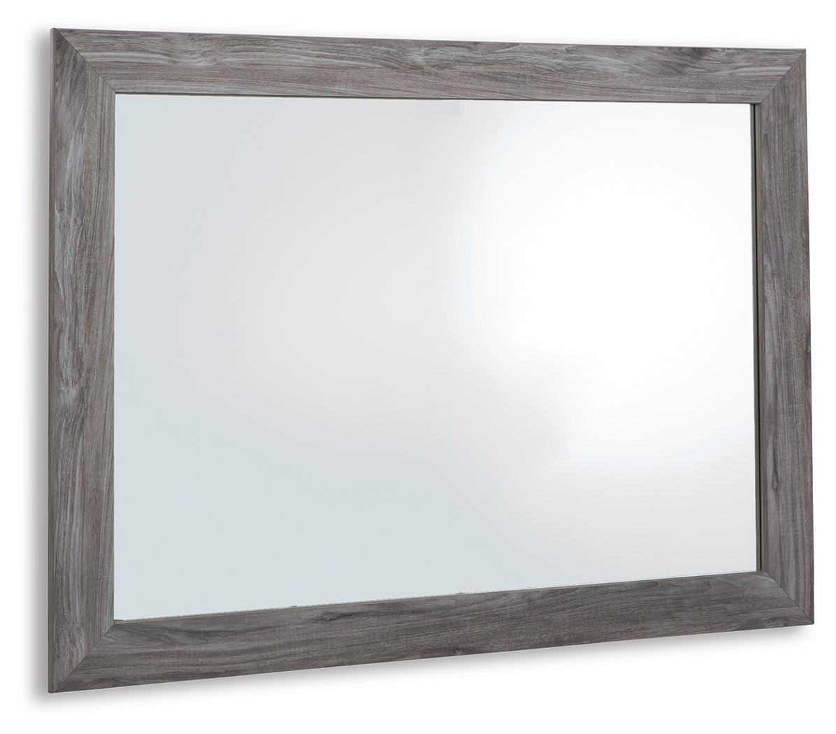 Bronyan Dark Gray Bedroom Mirror - Ella Furniture