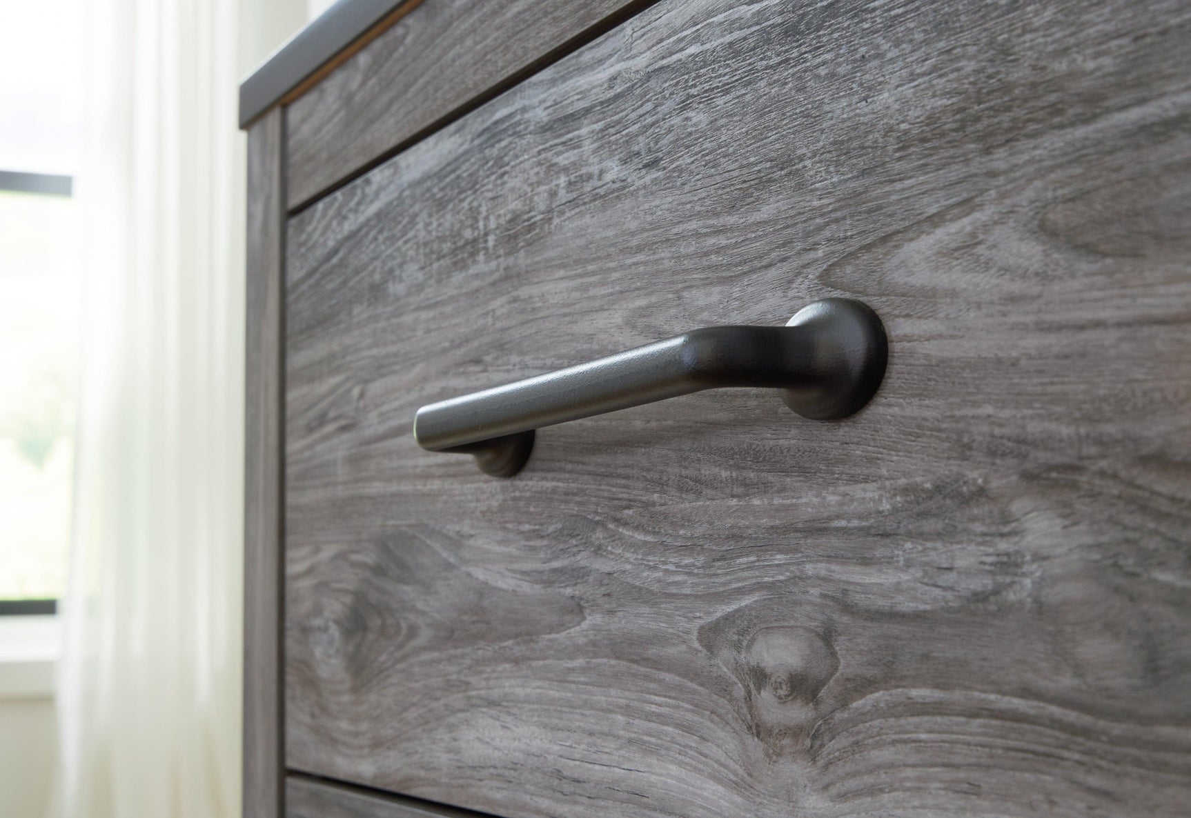 Bronyan Dark Gray Dresser - Ella Furniture