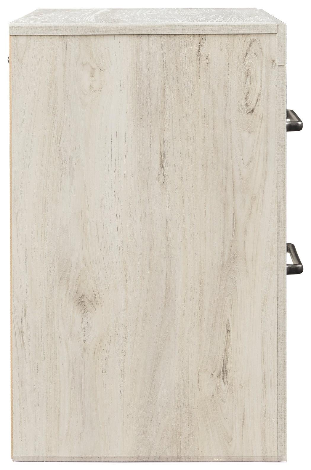 Cambeck Whitewash Nightstand - Ella Furniture