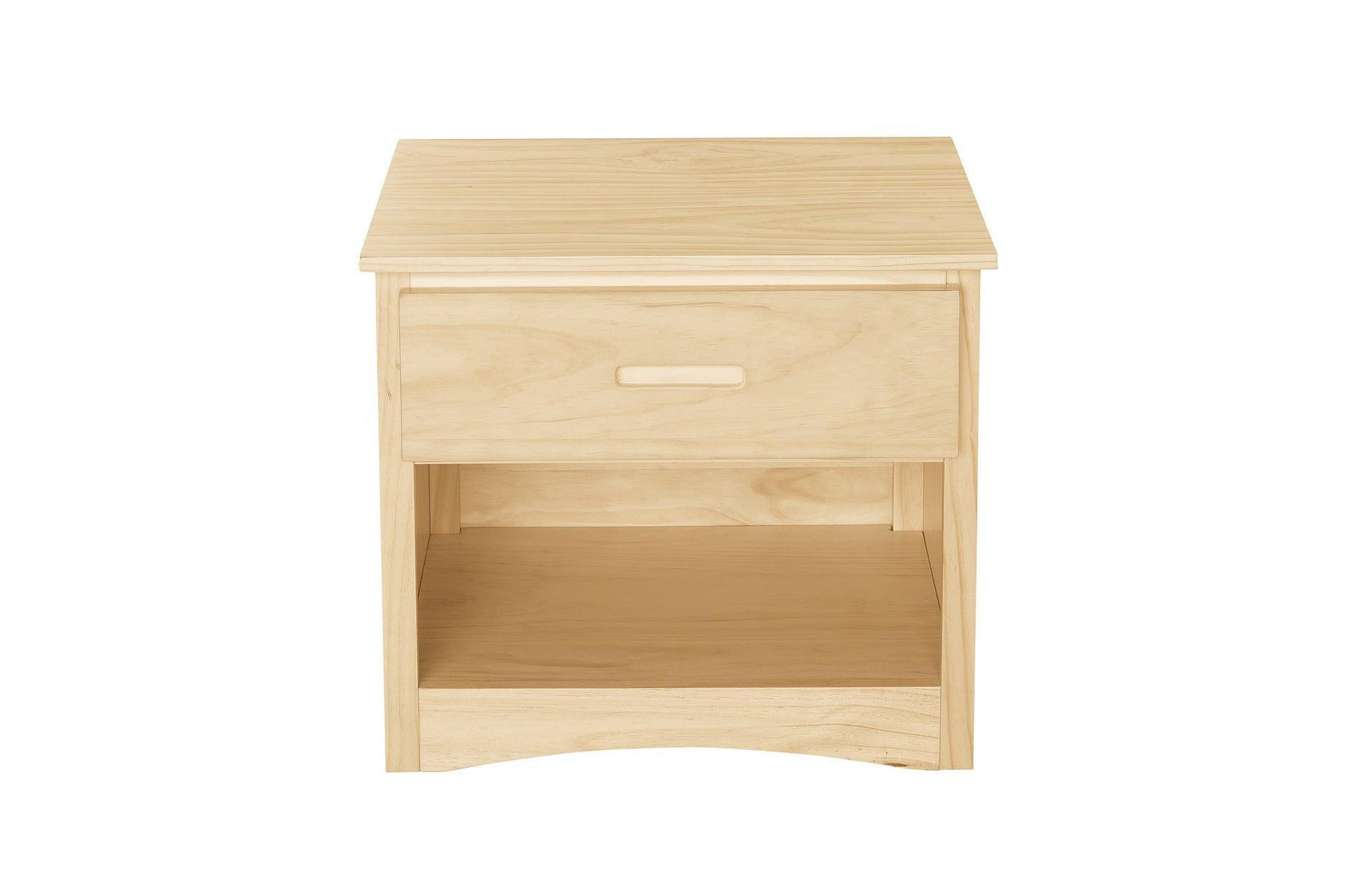 Bartly Natural Pine Modern Transitional Solid Wood Youth Triple Bunk Bedroom Set - Ella Furniture